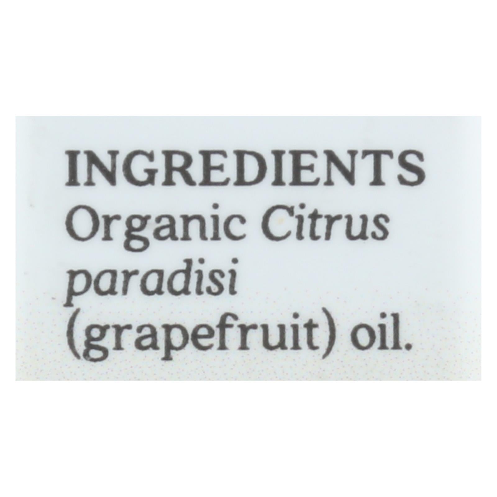 Aura Cacia - Organic Grapefruit - .25 Oz