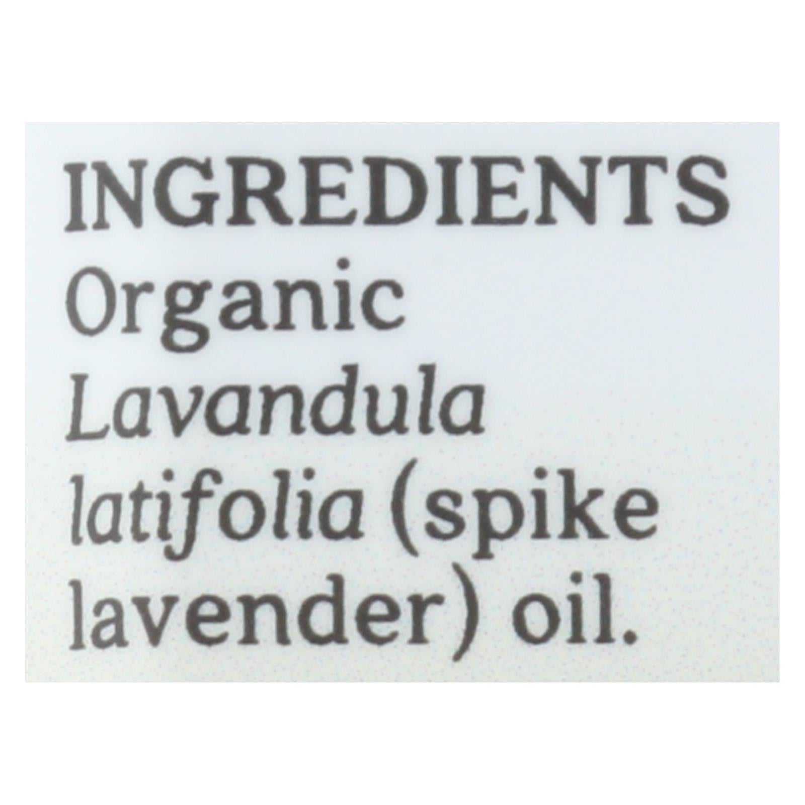 Aura Cacia - Organic Essential Oil - Lavender Spike - .25 Oz