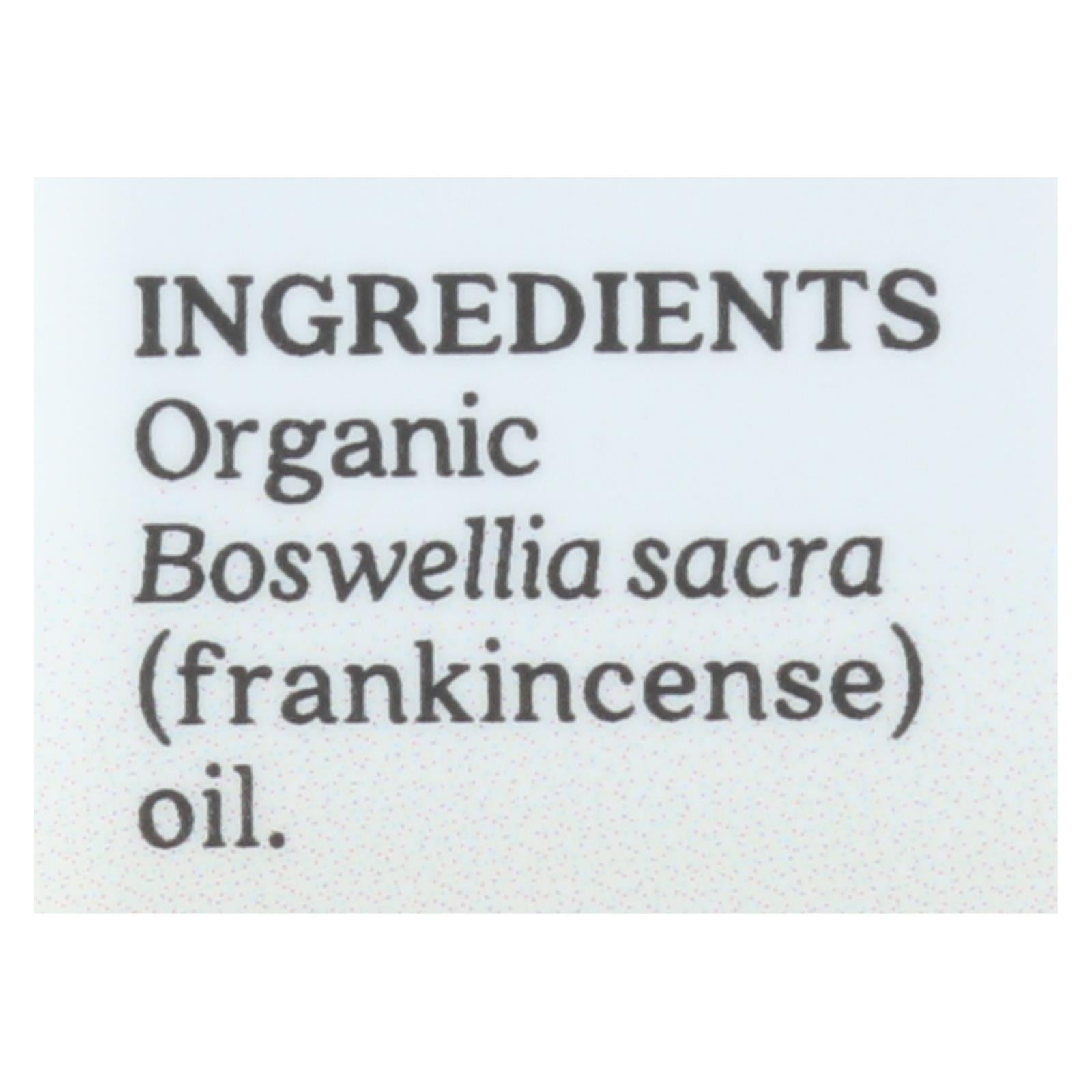 Aura Cacia - Organic Essential Oil - Frankincense - .25 Fl Oz