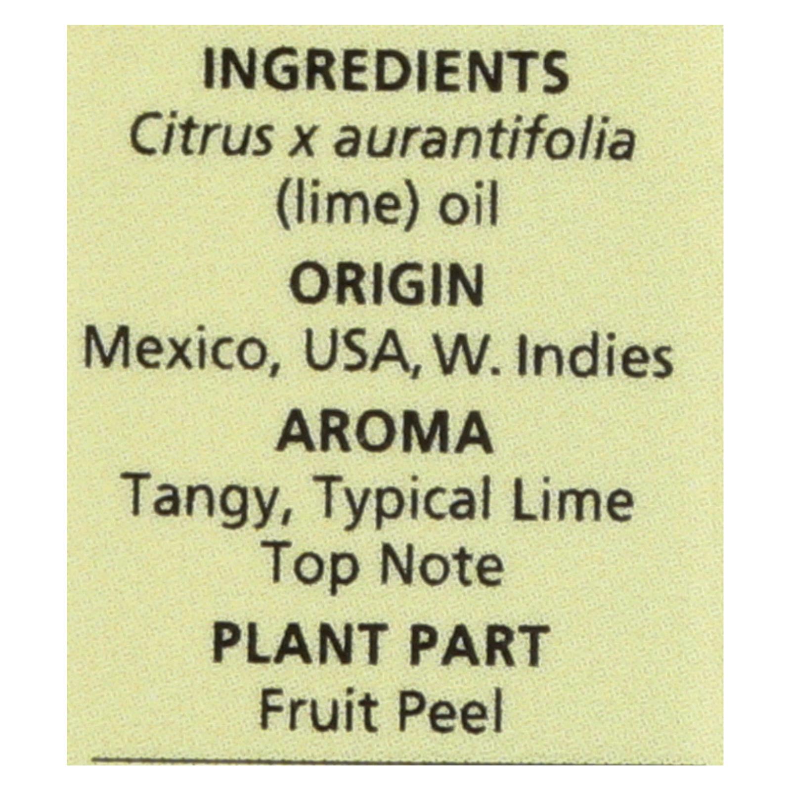 Aura Cacia - Pure Essential Oil Lime - 0.5 Fl Oz