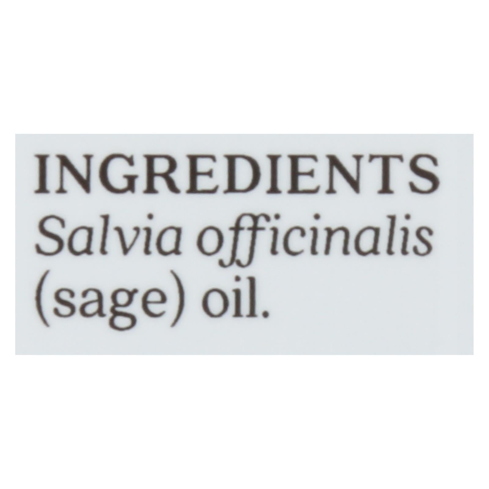 Aura Cacia - Essential Oil Sage - 0.5 Fl Oz