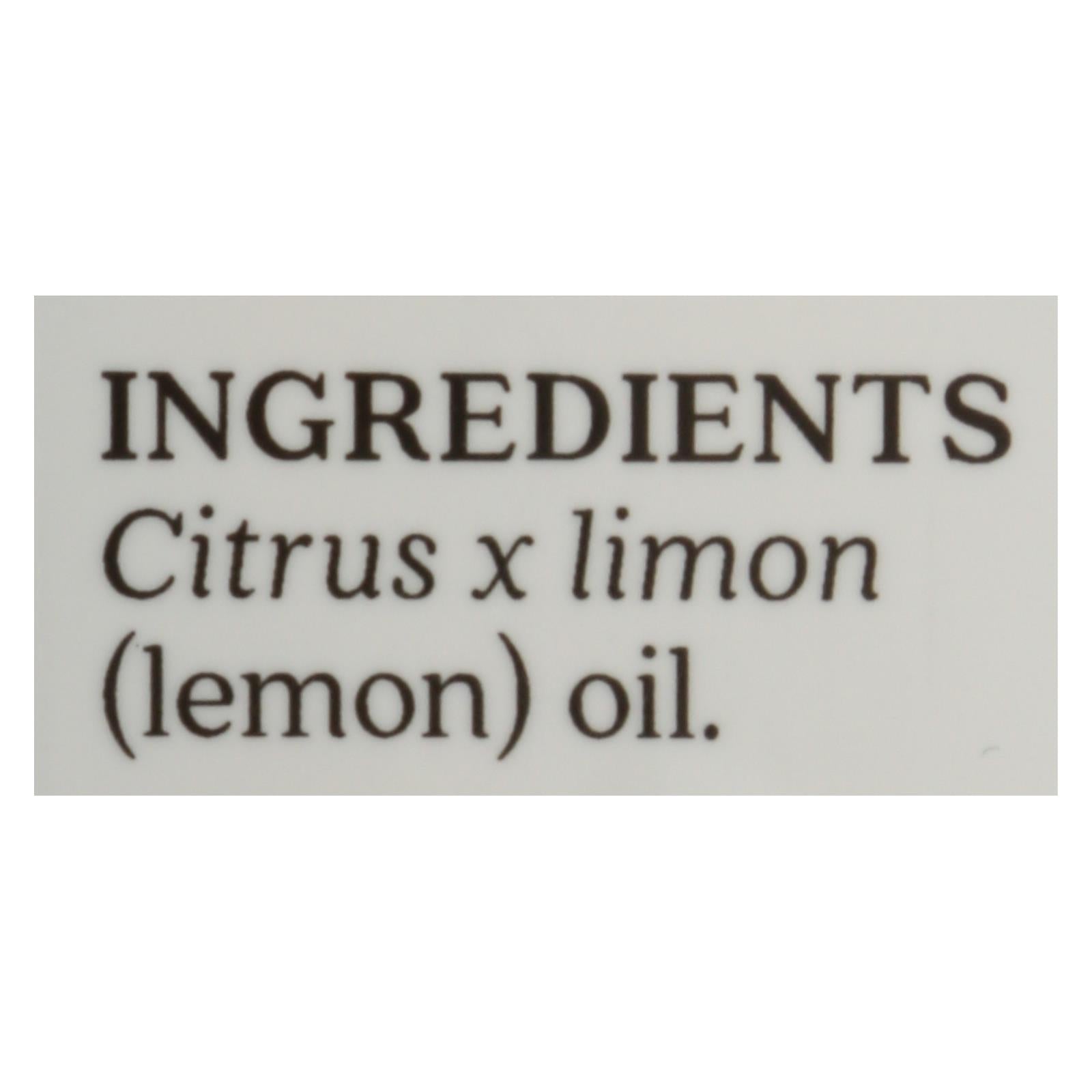 Aura Cacia - Essential Oil - Lemon - 2 Fl Oz