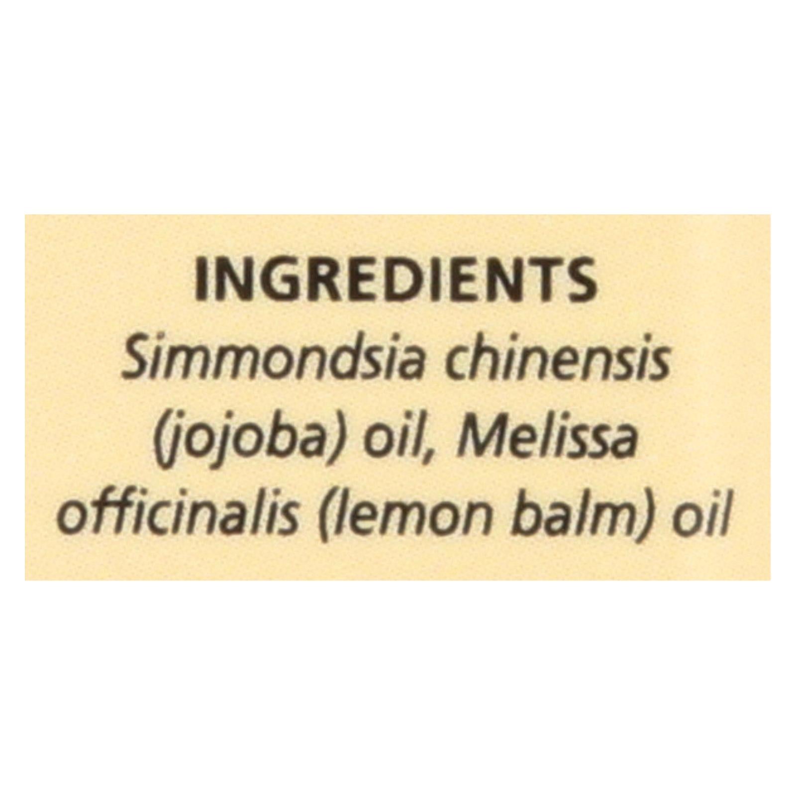 Aura Cacia - Precious Essentials - Lemon Balm - .5 Oz