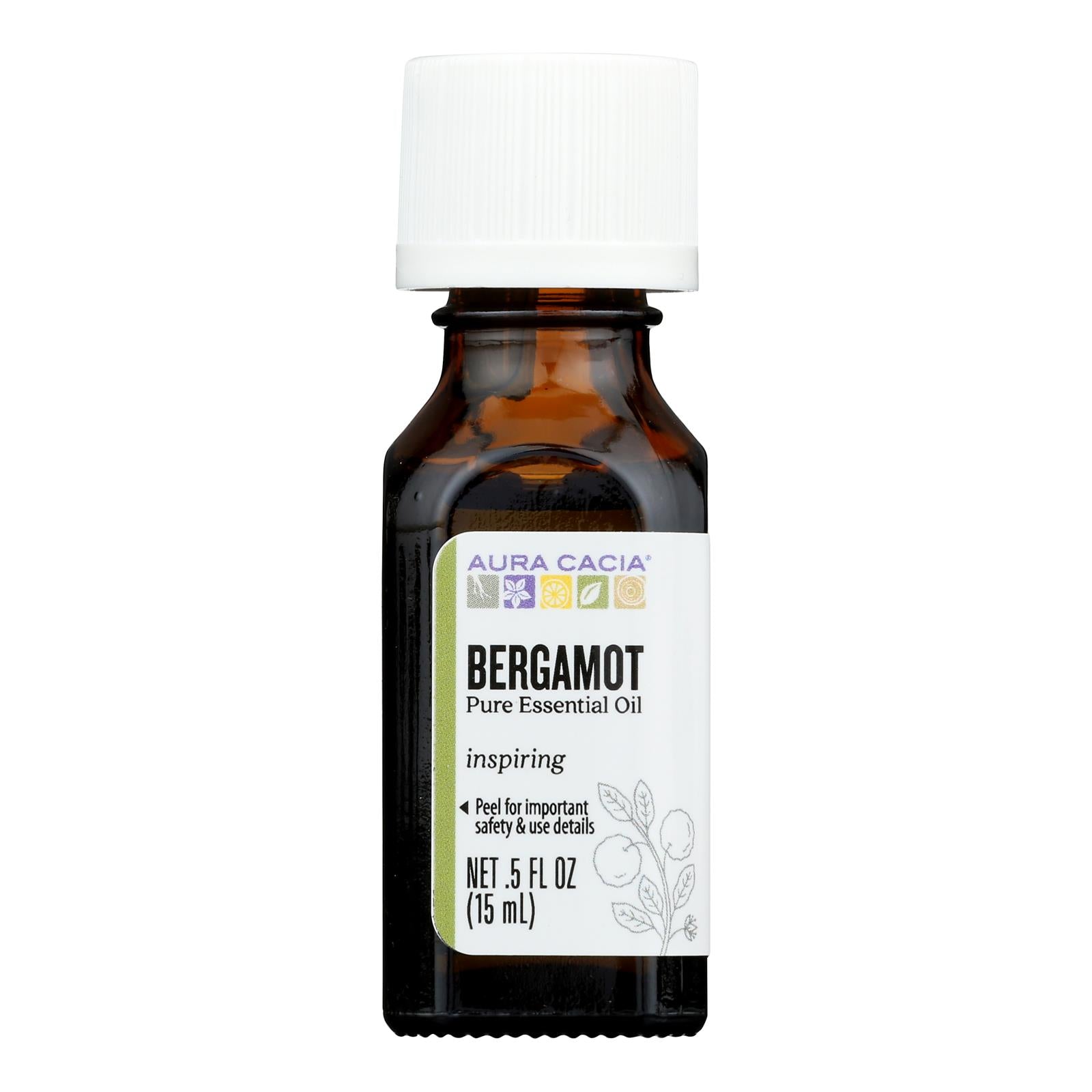 Aura Cacia - Essential Oil - Bergamot Uplifting - .5 Oz