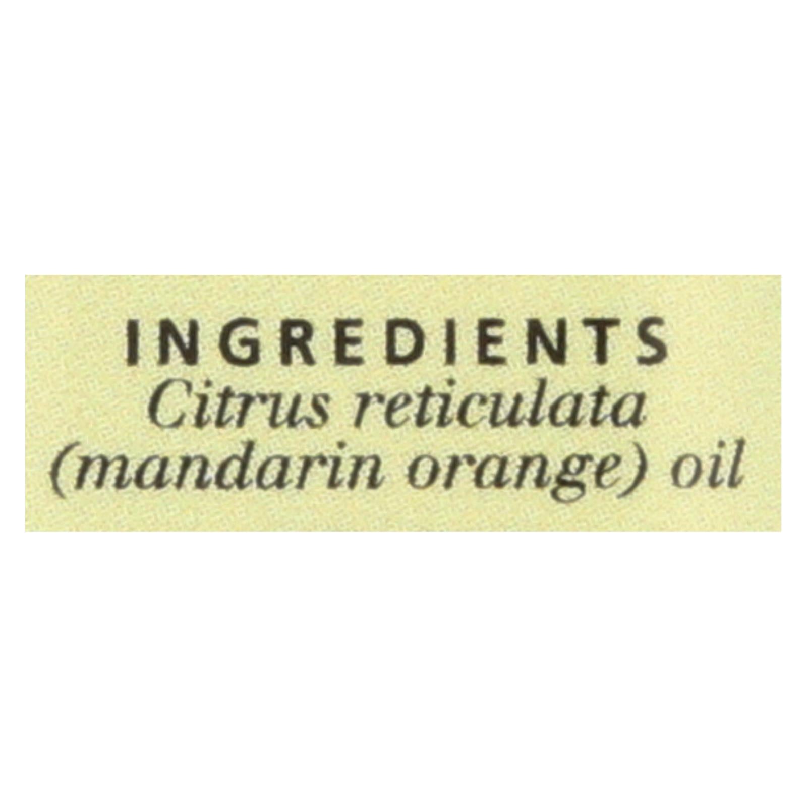Aura Cacia - 100% Pure Essential Oil Mandarin Orange - 0.5 Fl Oz