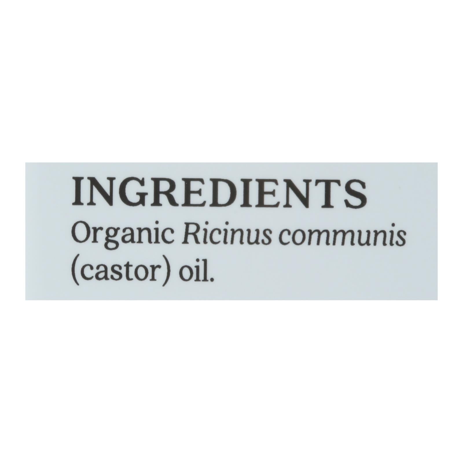 Aura Cacia - Skin Care Oil - Organic Castor Oil - 16 fl oz