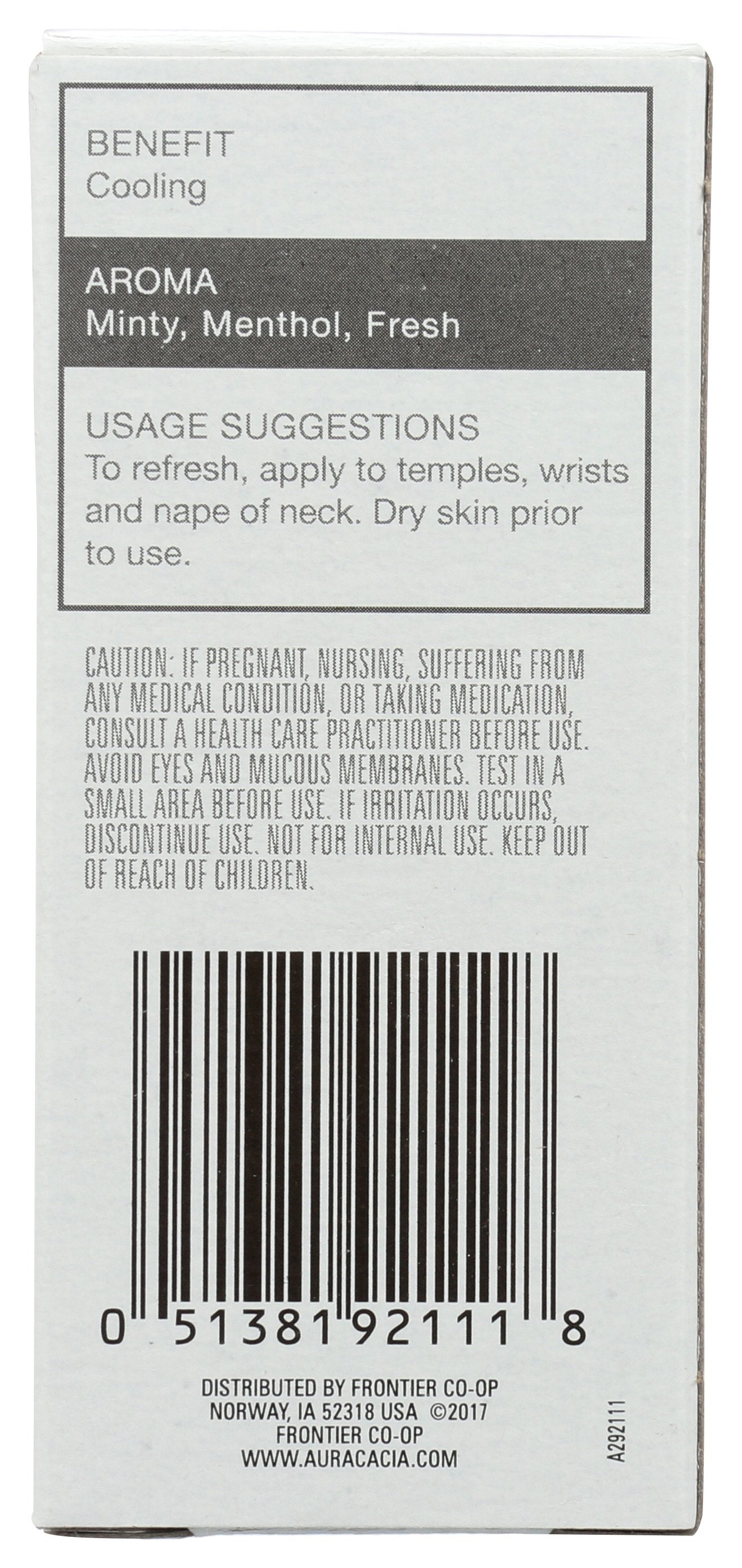 AURA CACIA OIL ESSENT ROLL PEPPM