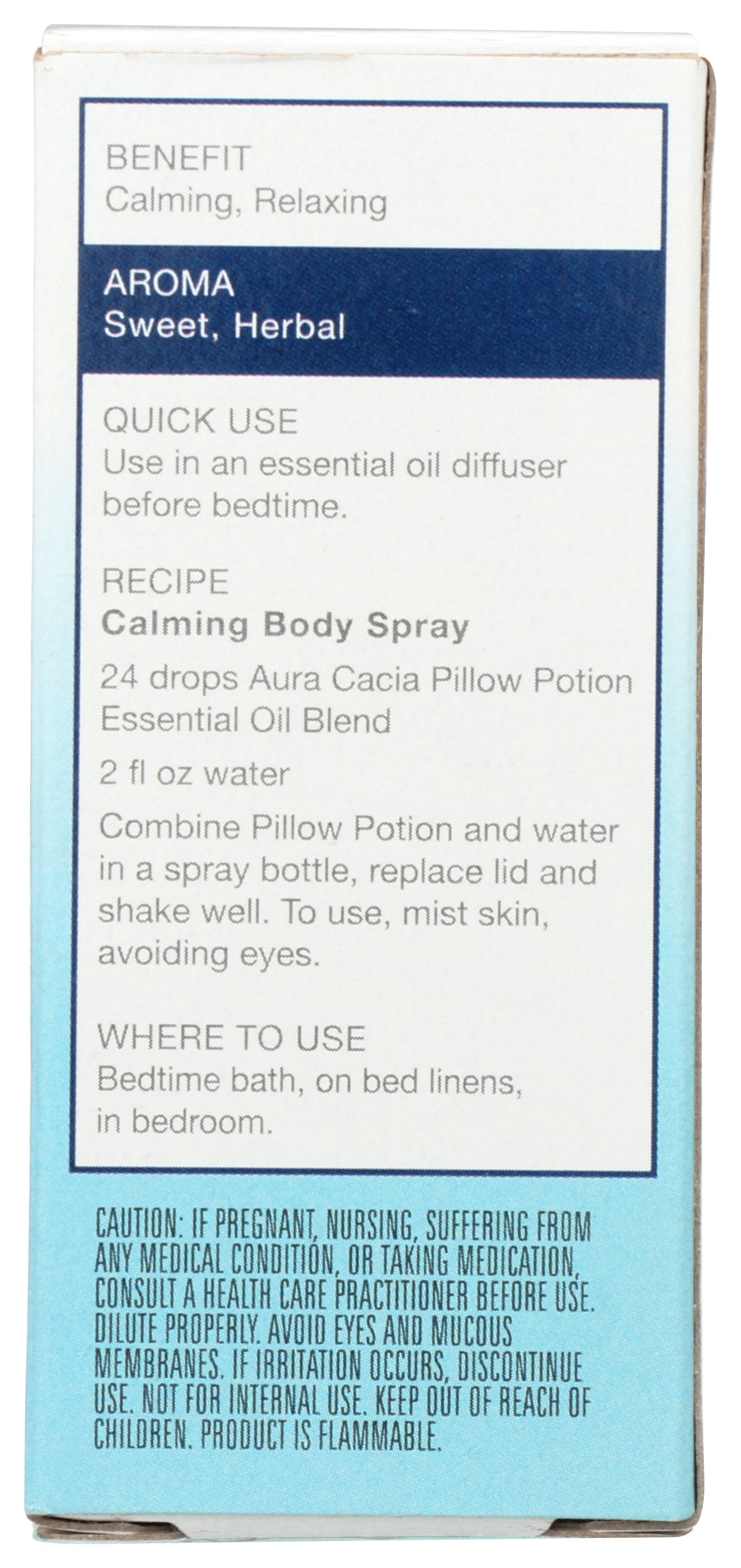 AURA CACIA ESSENTIAL SOLUTNS PLW PTN