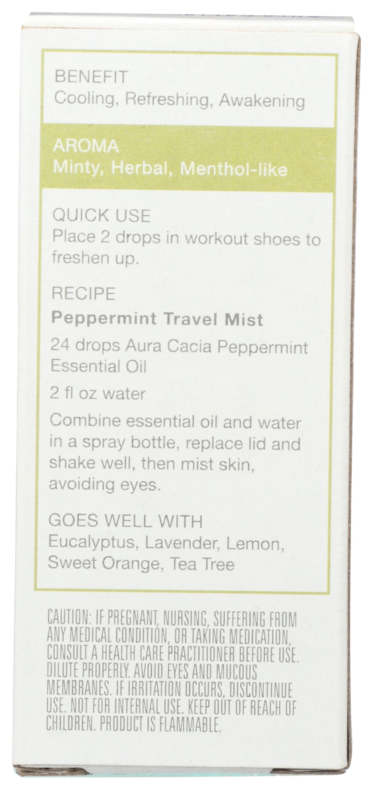 AURA CACIA OIL ESS PEPPERMINT BXD