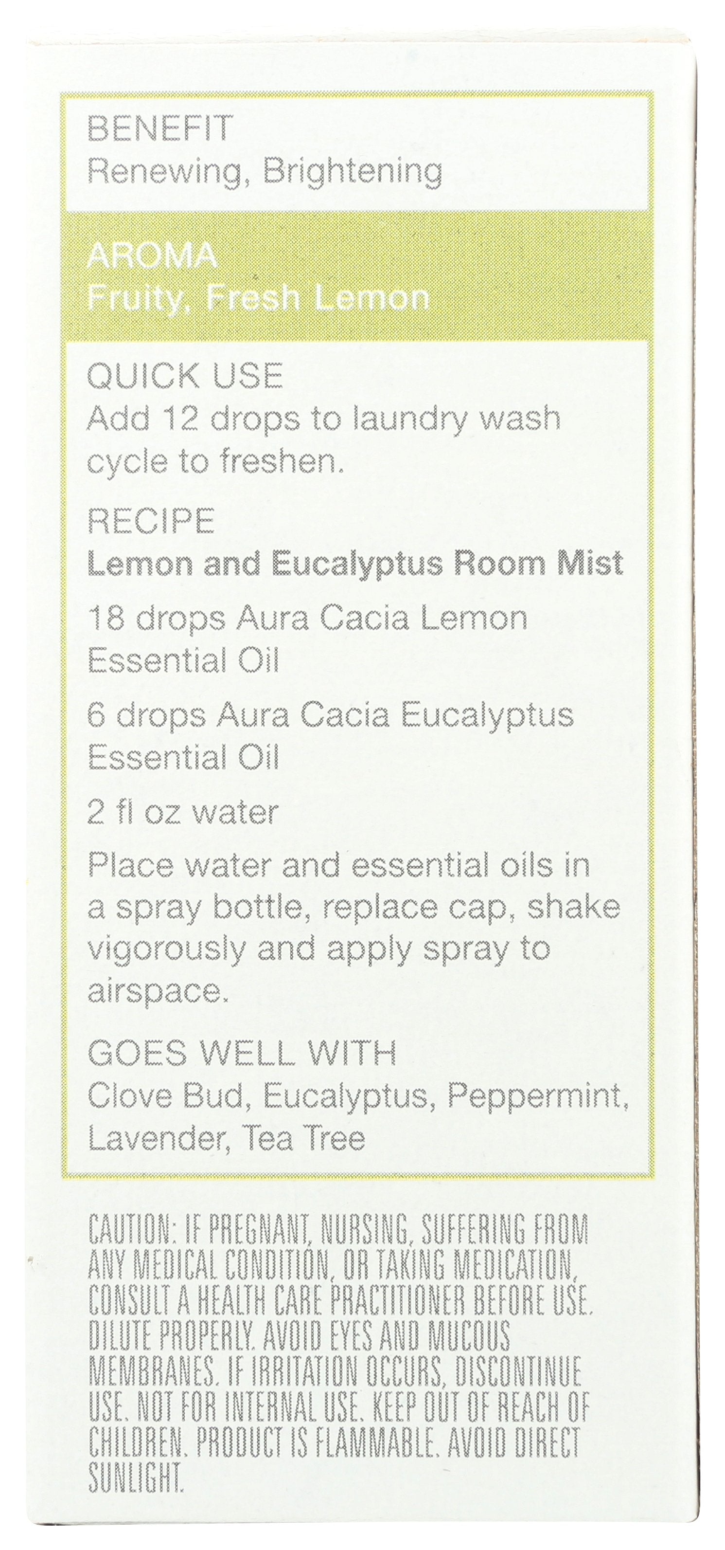 AURA CACIA OIL ESS LEMON BXD