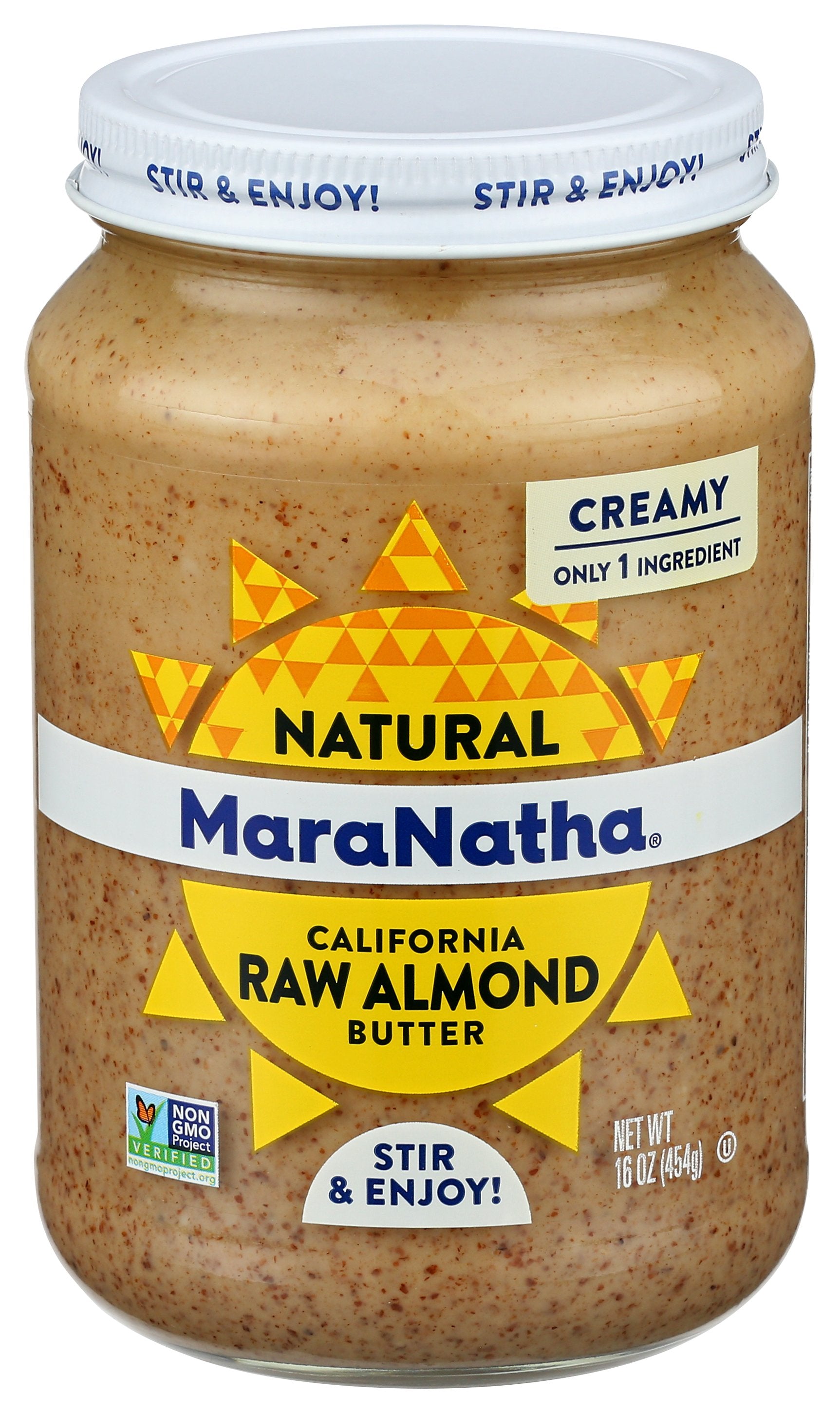 MARANATHA NUT BTTR ALMND RAW NS - Case of 6