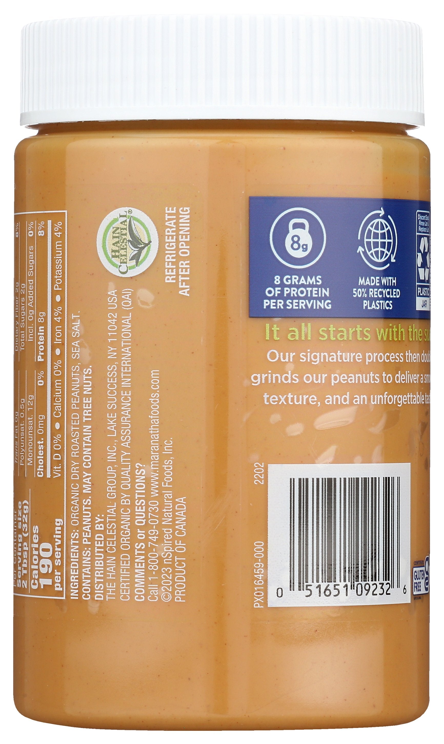 MARANATHA PEANUT BTTR CRMY SALT ORG - Case of 6
