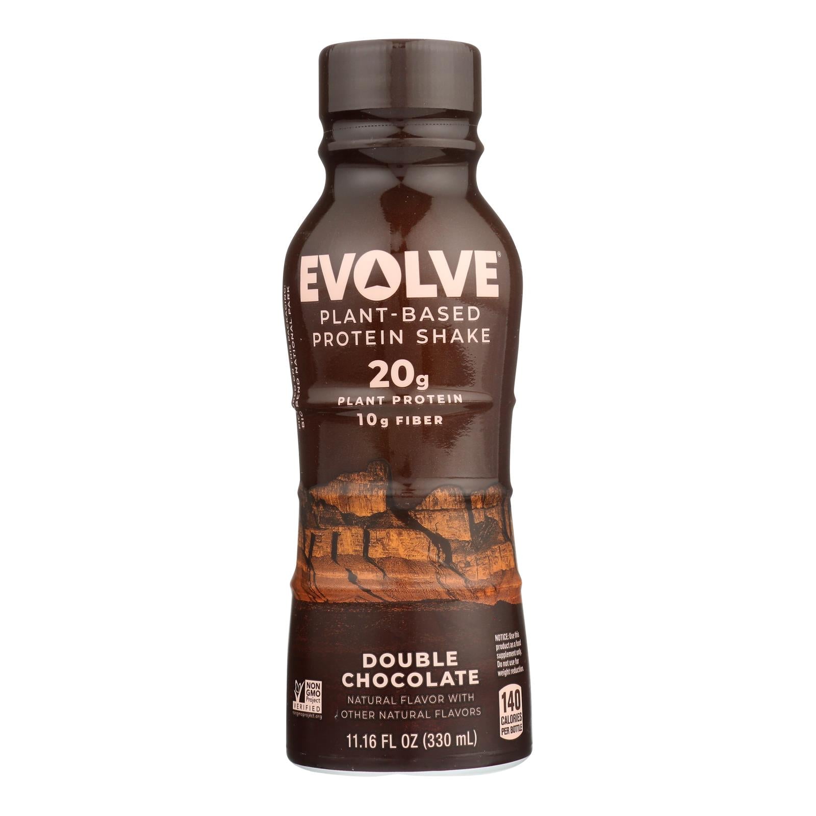 Evolve - Protein Rtd Double Chocolate - Case Of 12-11.16 Fz