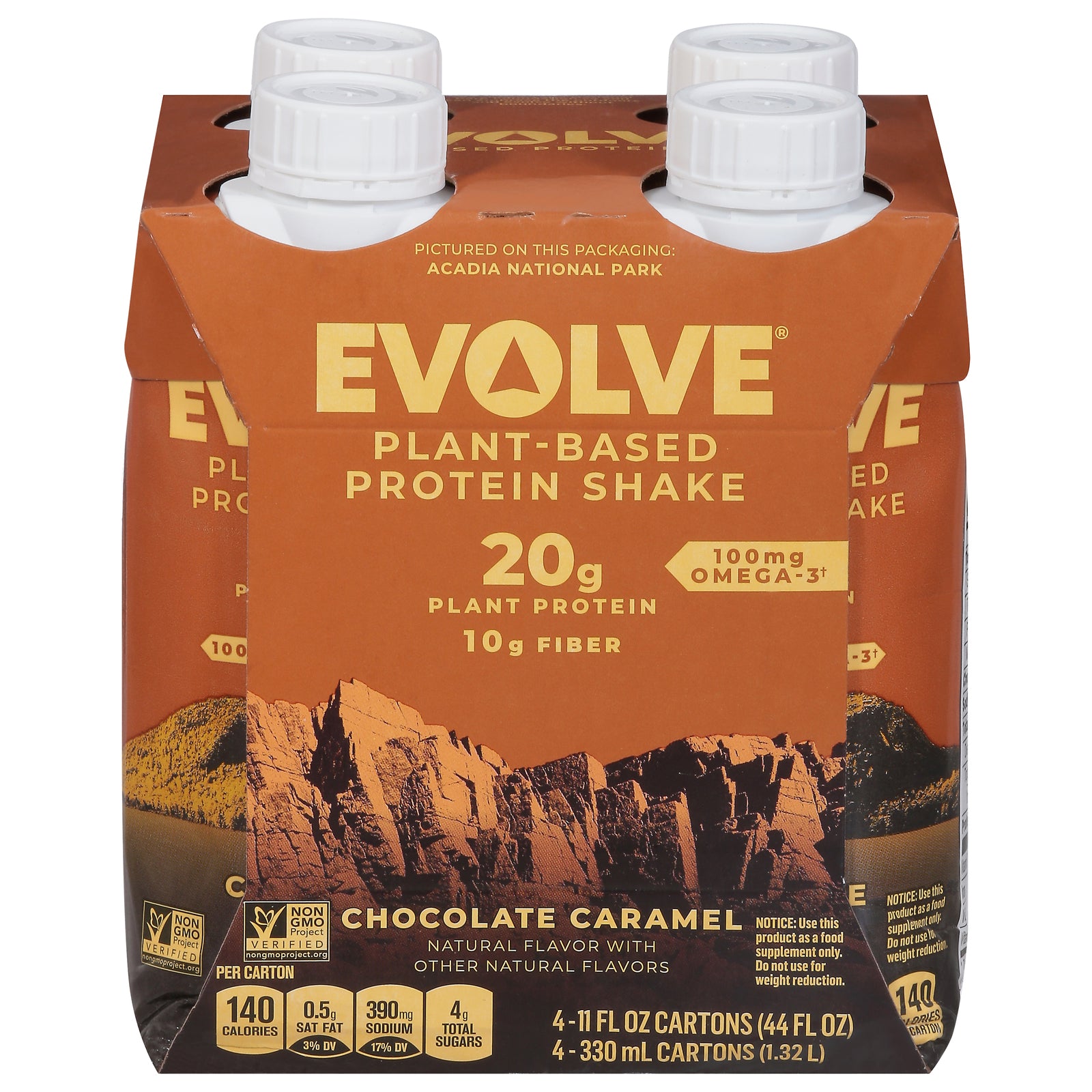 Evolve - Prtn Shake Rtd Crml Choc - CS of 3-4/11 OZ