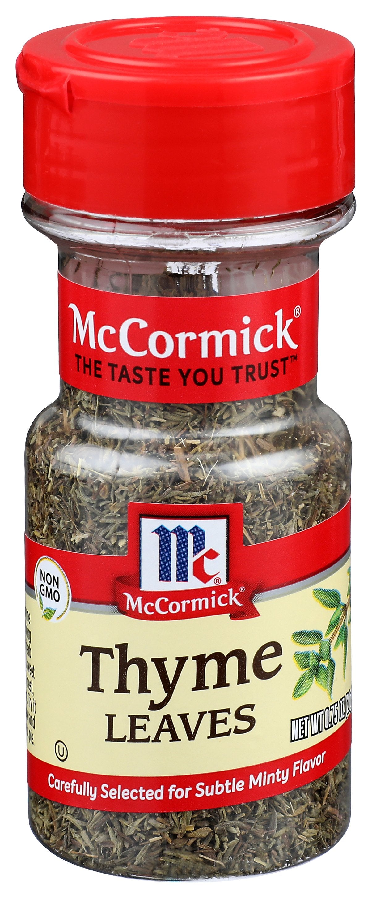 MC CORMICK SPICE THYME LEAVES WHOLE - Case of 6