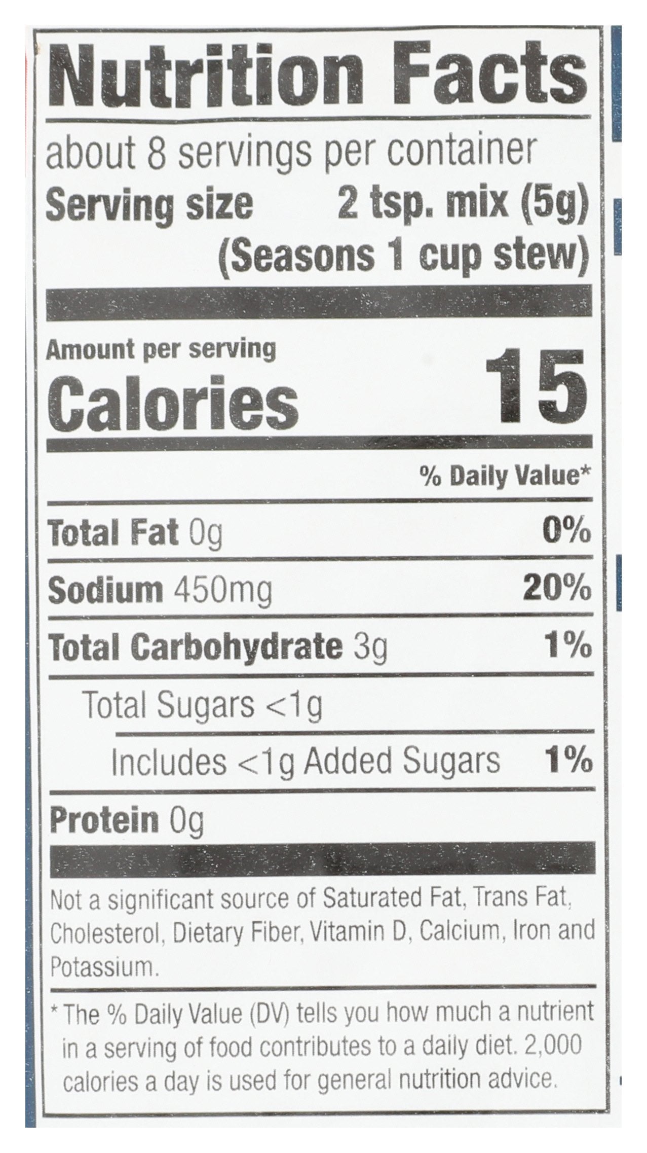 MC CORMICK MIX SSNNG BEEF STEW - Case of 12