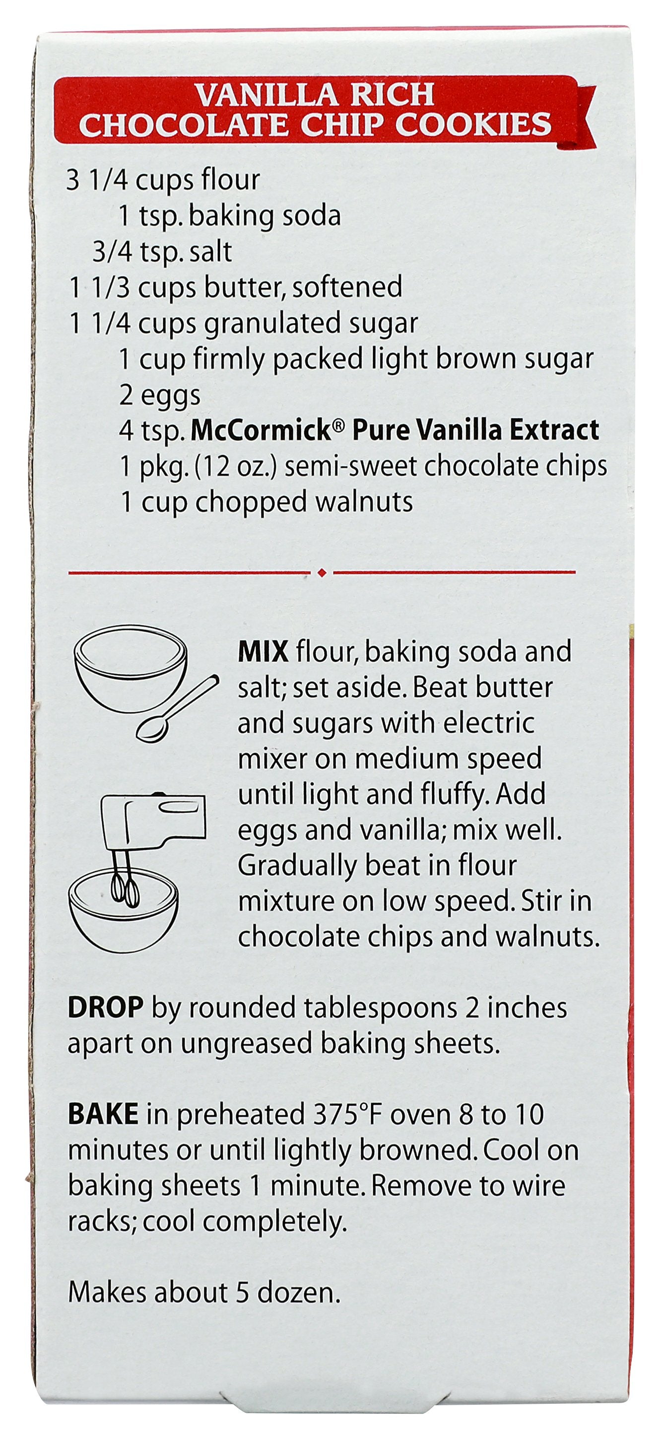 MC CORMICK VANILLA EXTRACT PURE - Case of 12