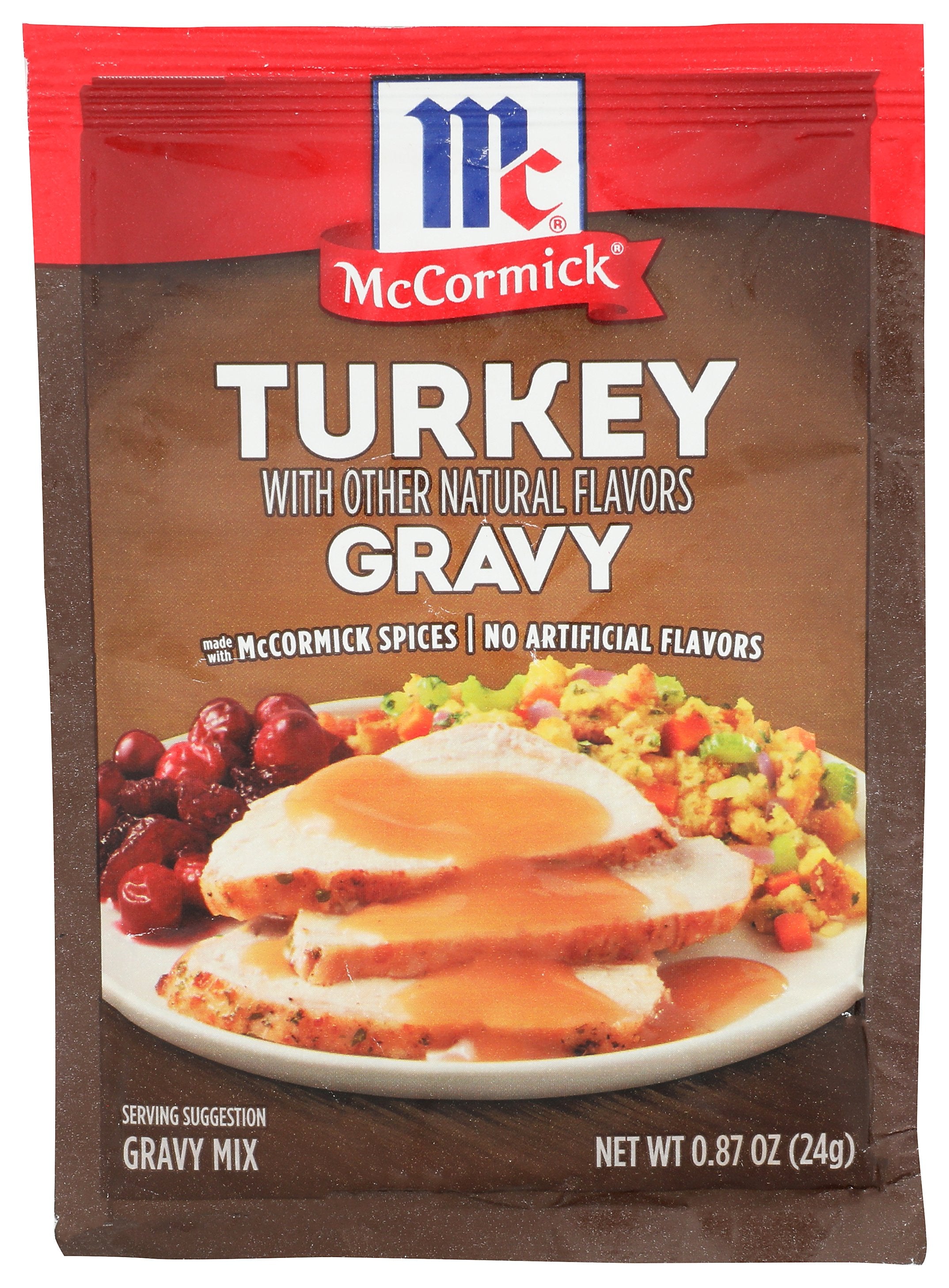 MC CORMICK MIX TURKEY GRAVY - Case of 24