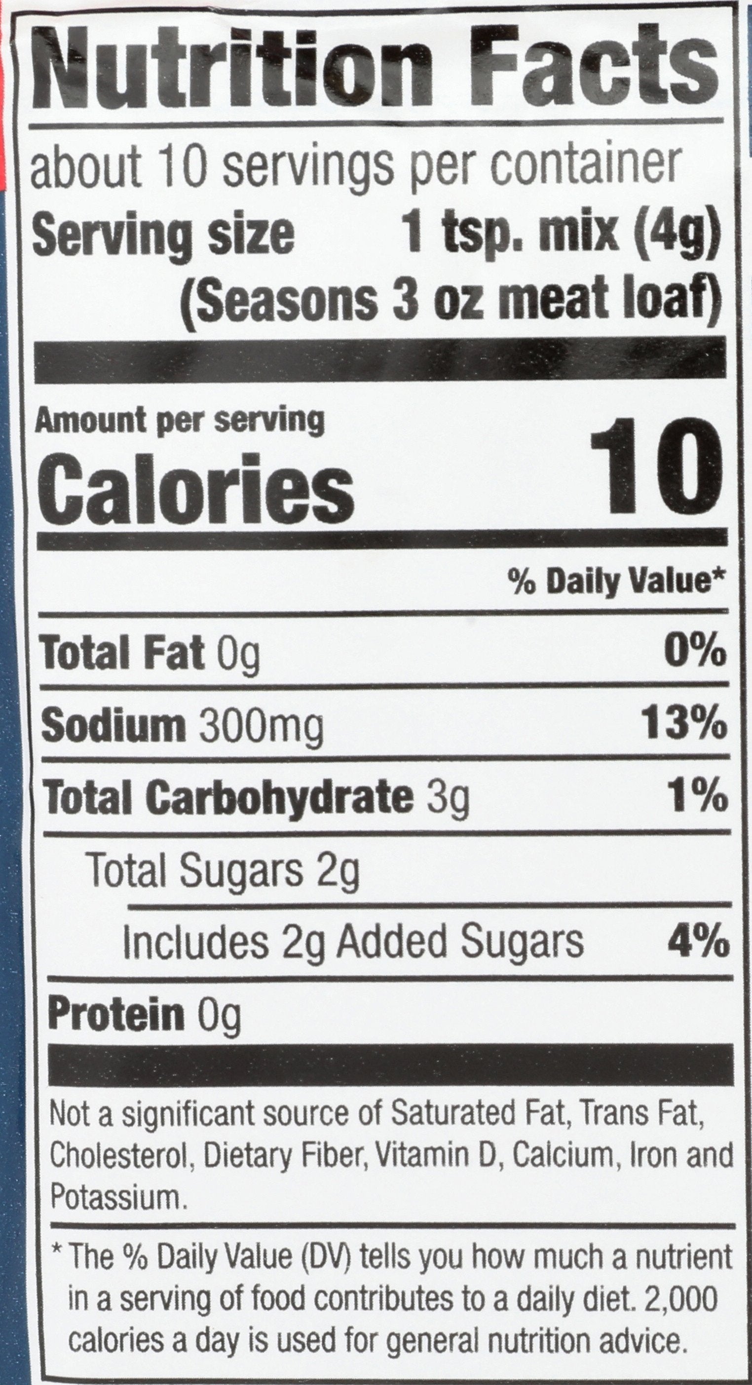 MC CORMICK SEASONING MEAT LOAF - Case of 12