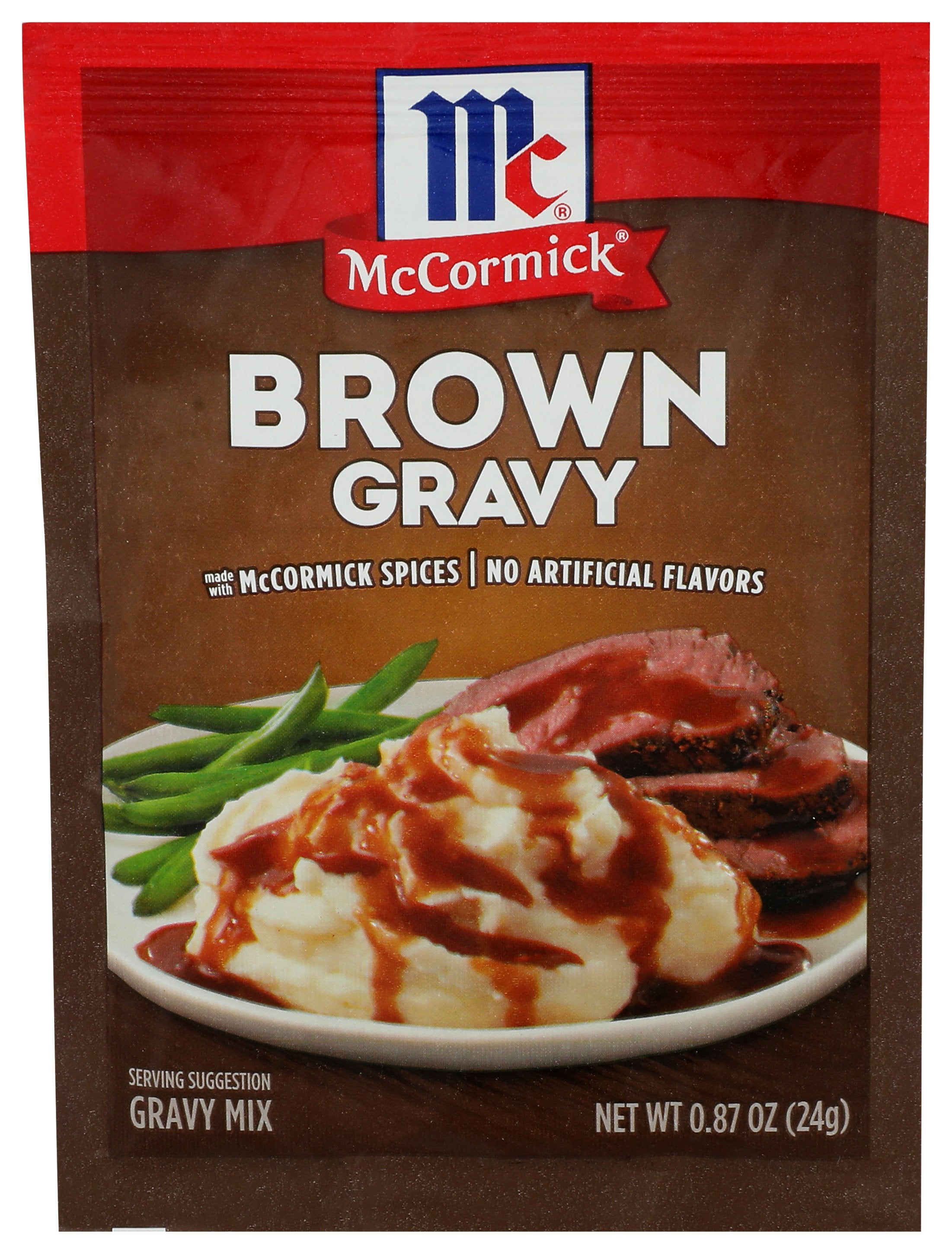 MC CORMICK MIX SSNNG GRAVY BROWN - Case of 24