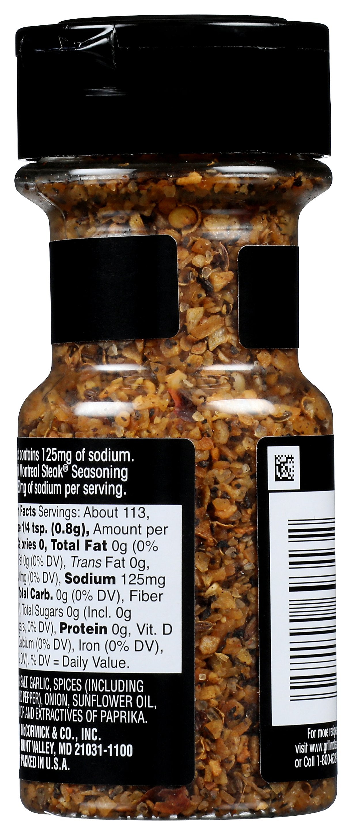 GRILL MATES SPICE MONT STK LESS SOD - Case of 6