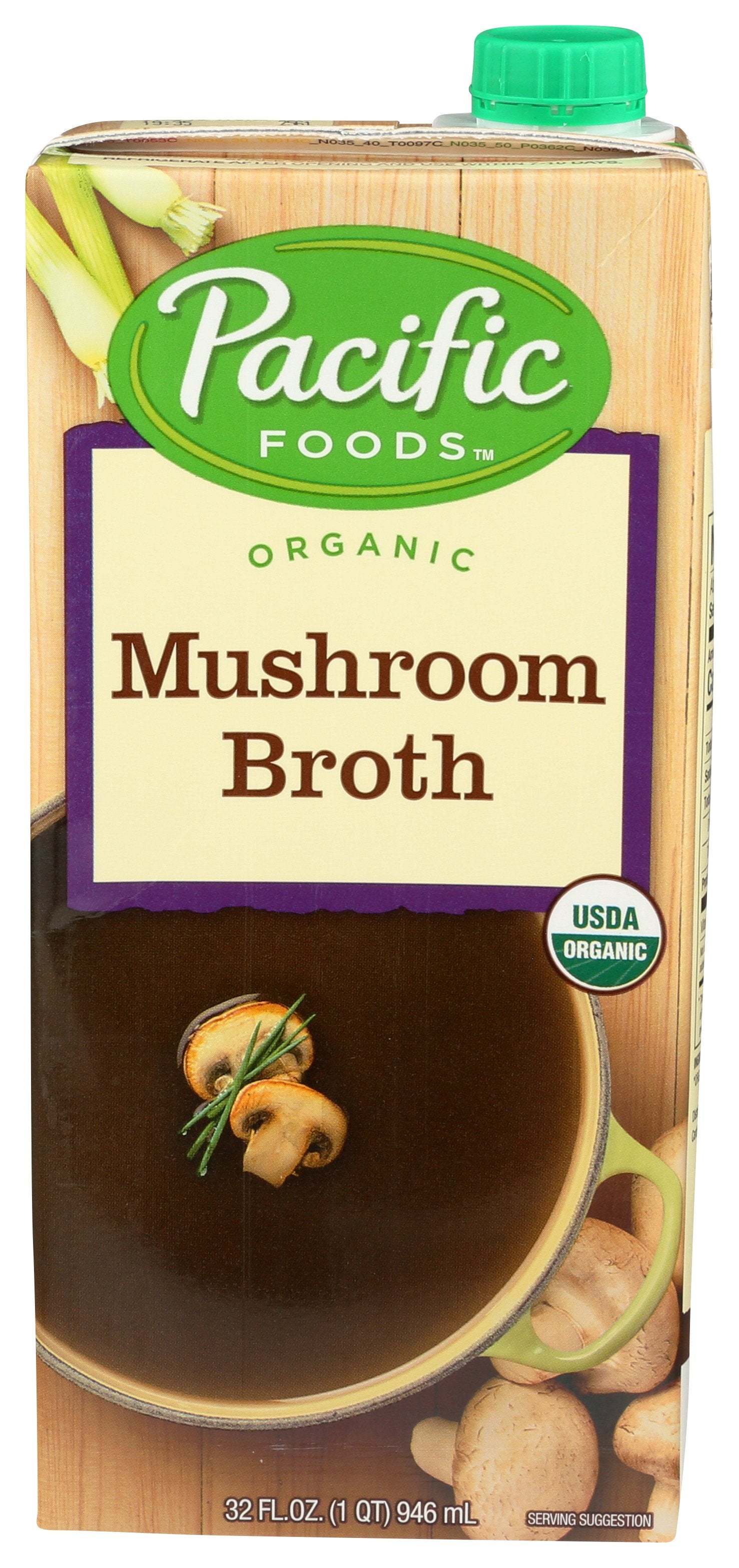 PACIFIC FOODS BROTH LF MUSHRM