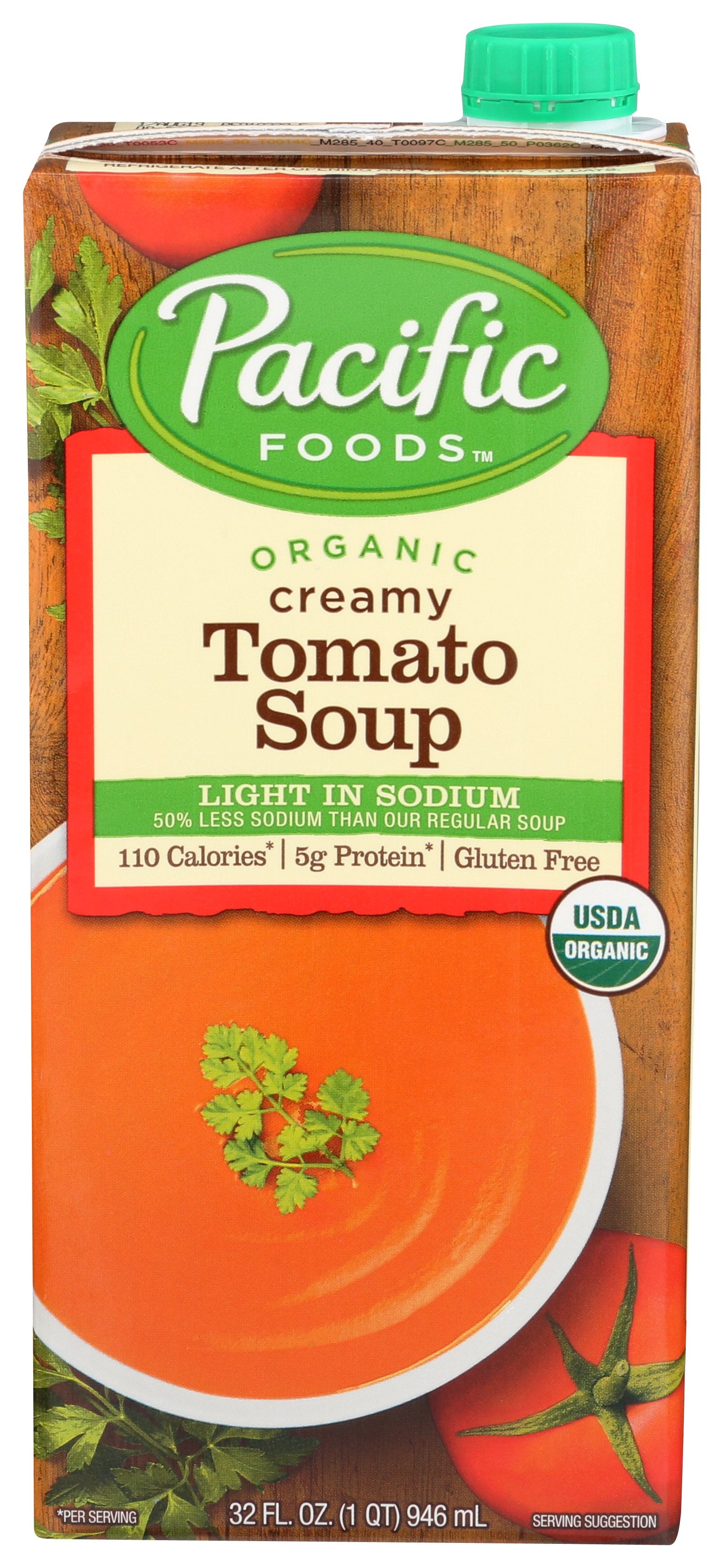 PACIFIC FOODS SOUP LSODIUM CRMY TMO ORG