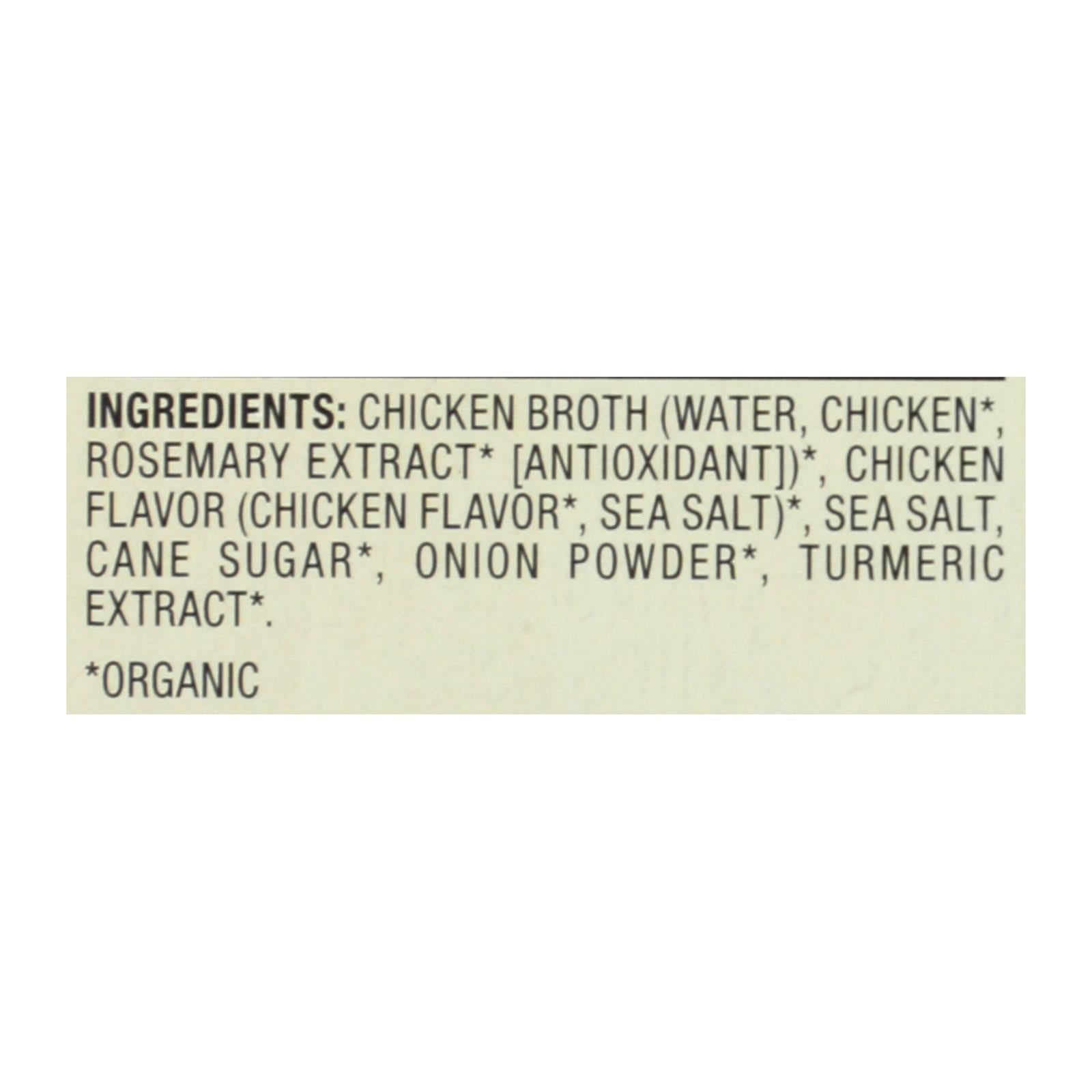 Pacific Natural Foods Chicken Broth - Free Range - Case Of 6 - 8 Fl Oz.