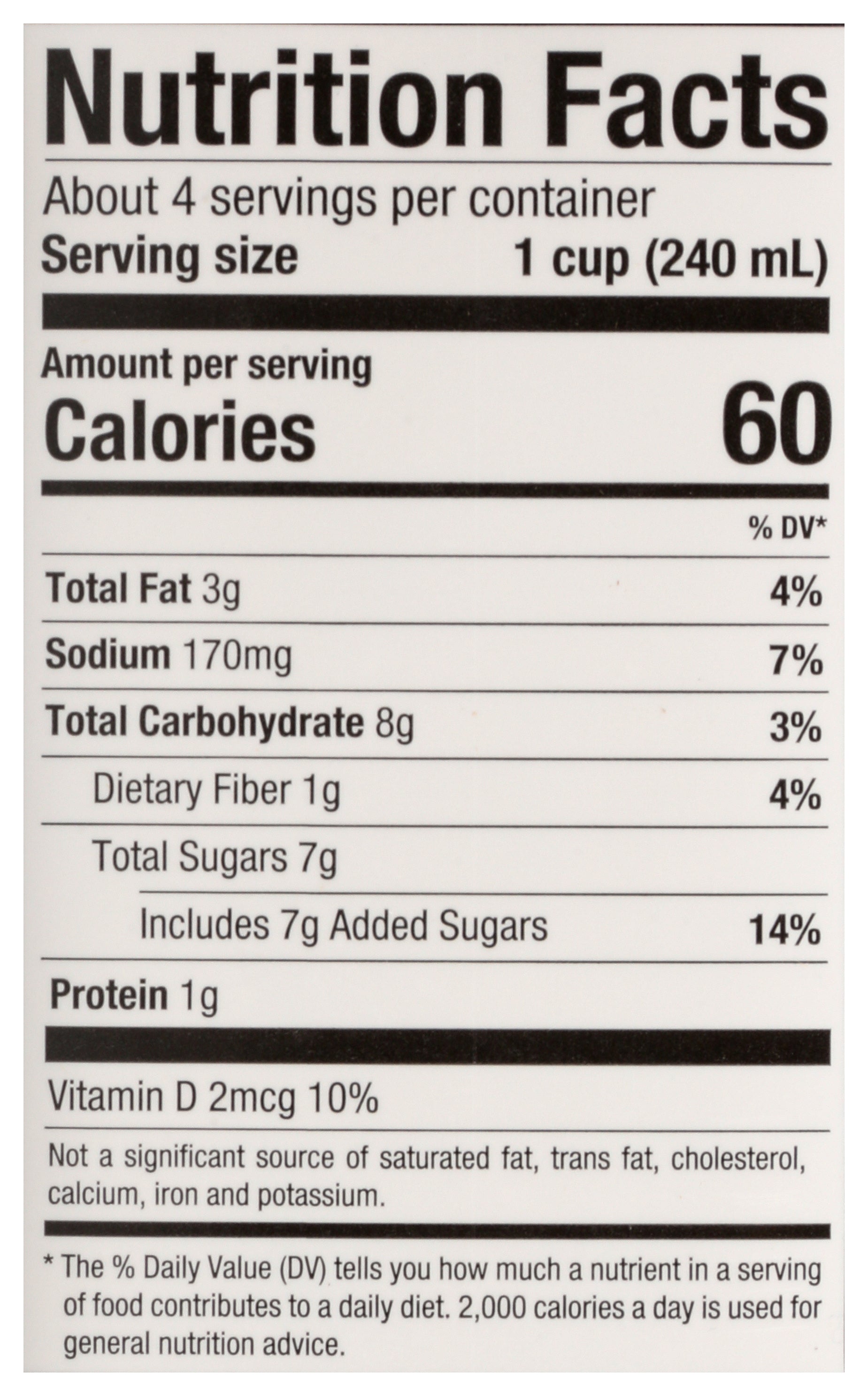 PACIFIC FOODS BEV DRK ALMND ORGNL  DF ORG