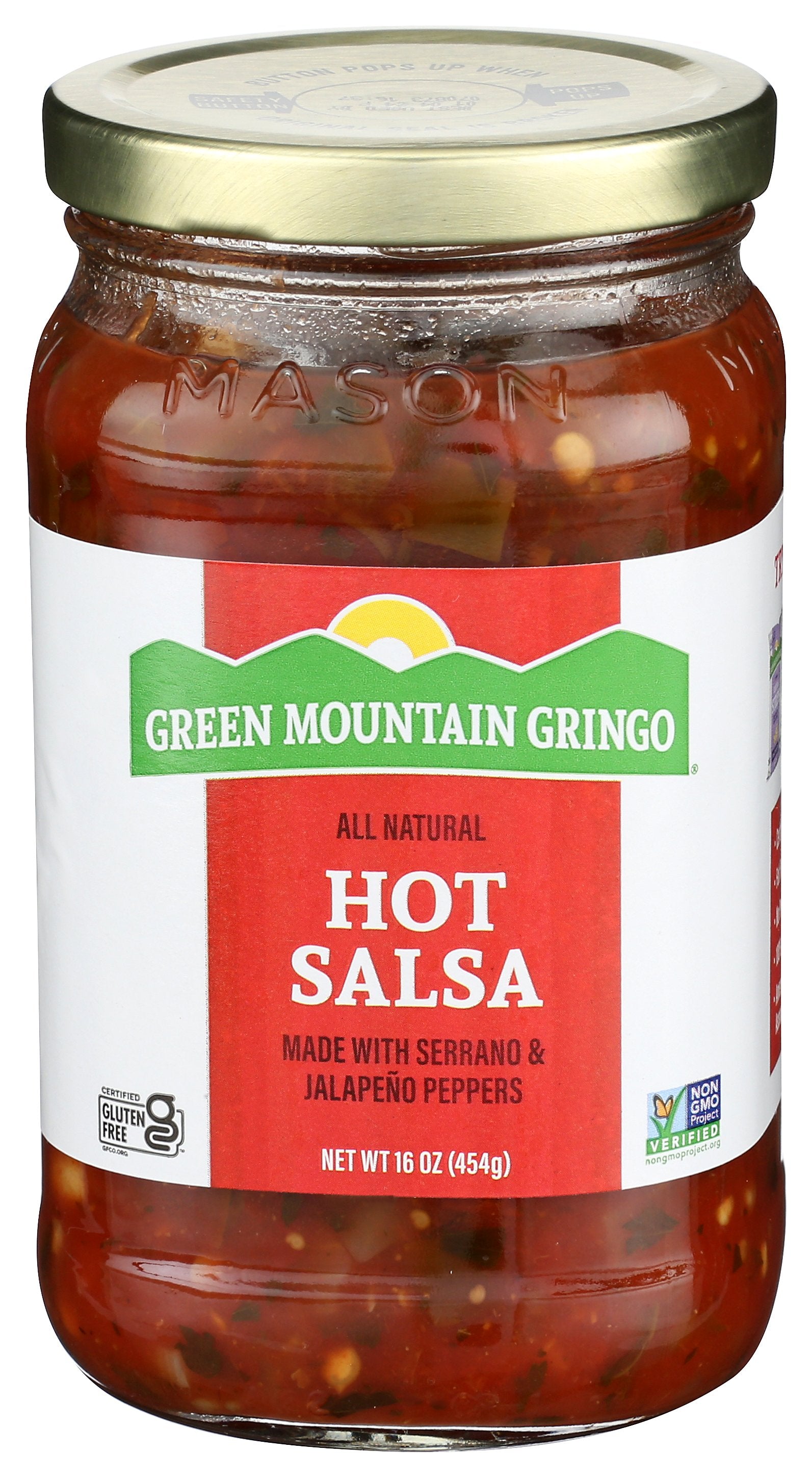 GREEN MOUNTAIN GRINGO SALSA HOT - Case of 6