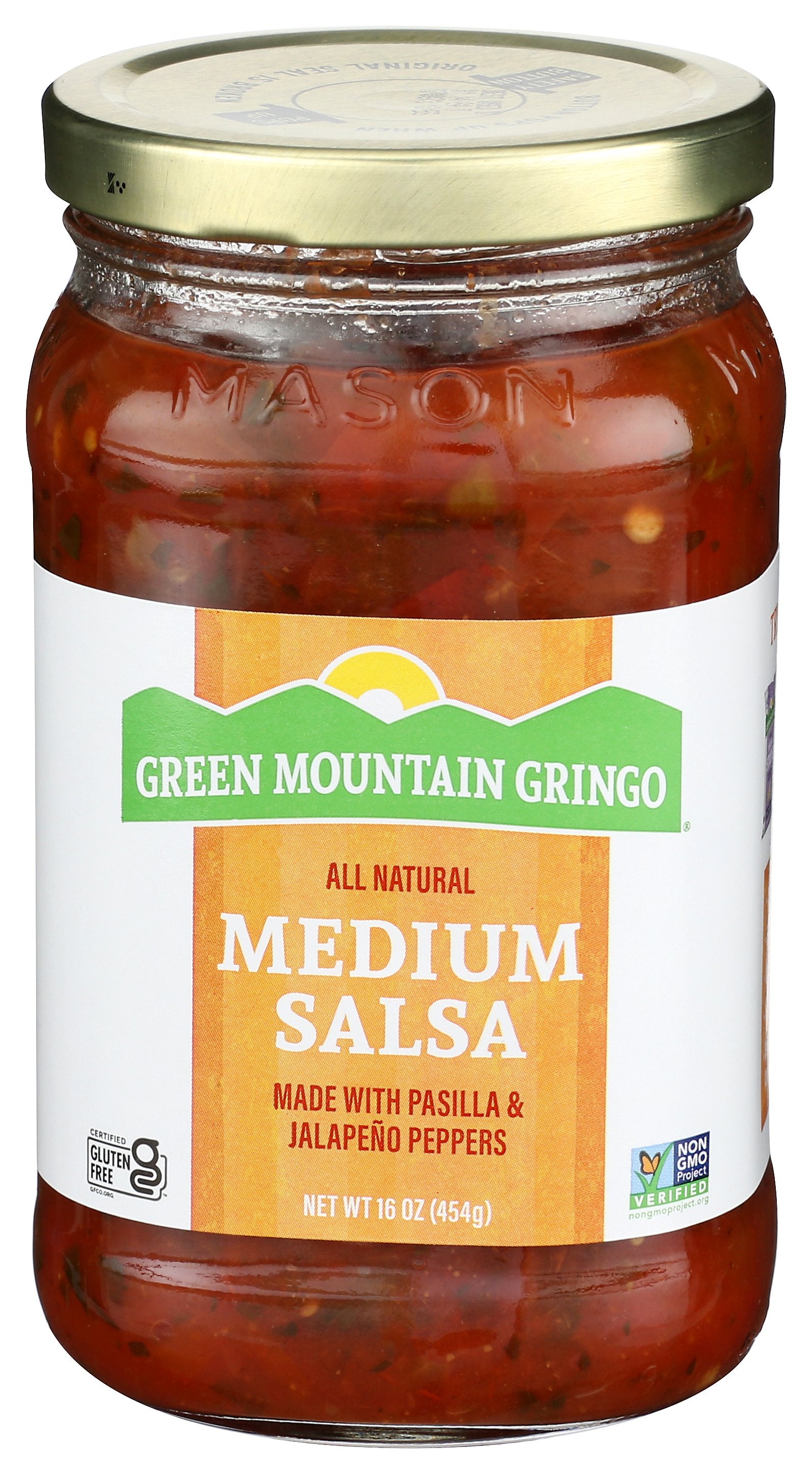 GREEN MOUNTAIN GRINGO SALSA MEDIUM - Case of 6