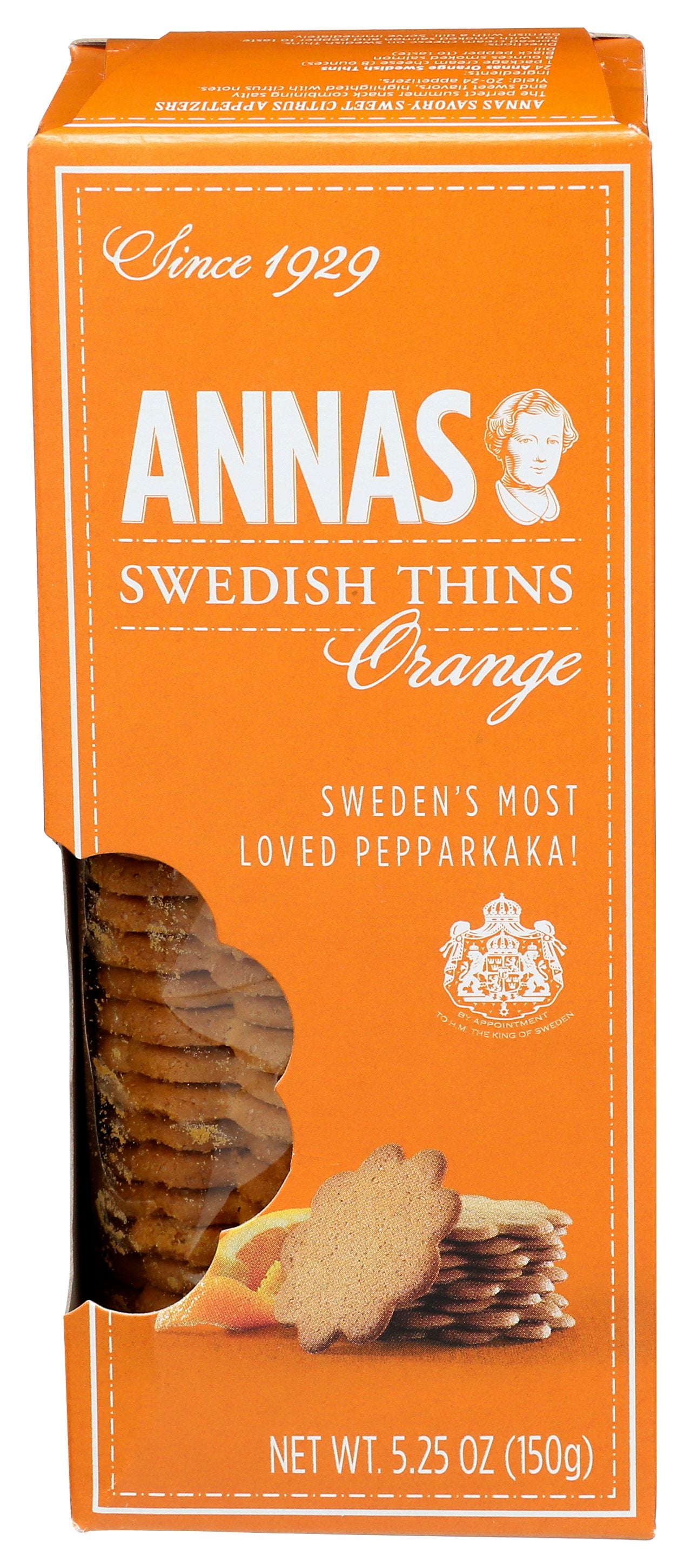 ANNAS COOKIE THIN ORAN - Case of 12