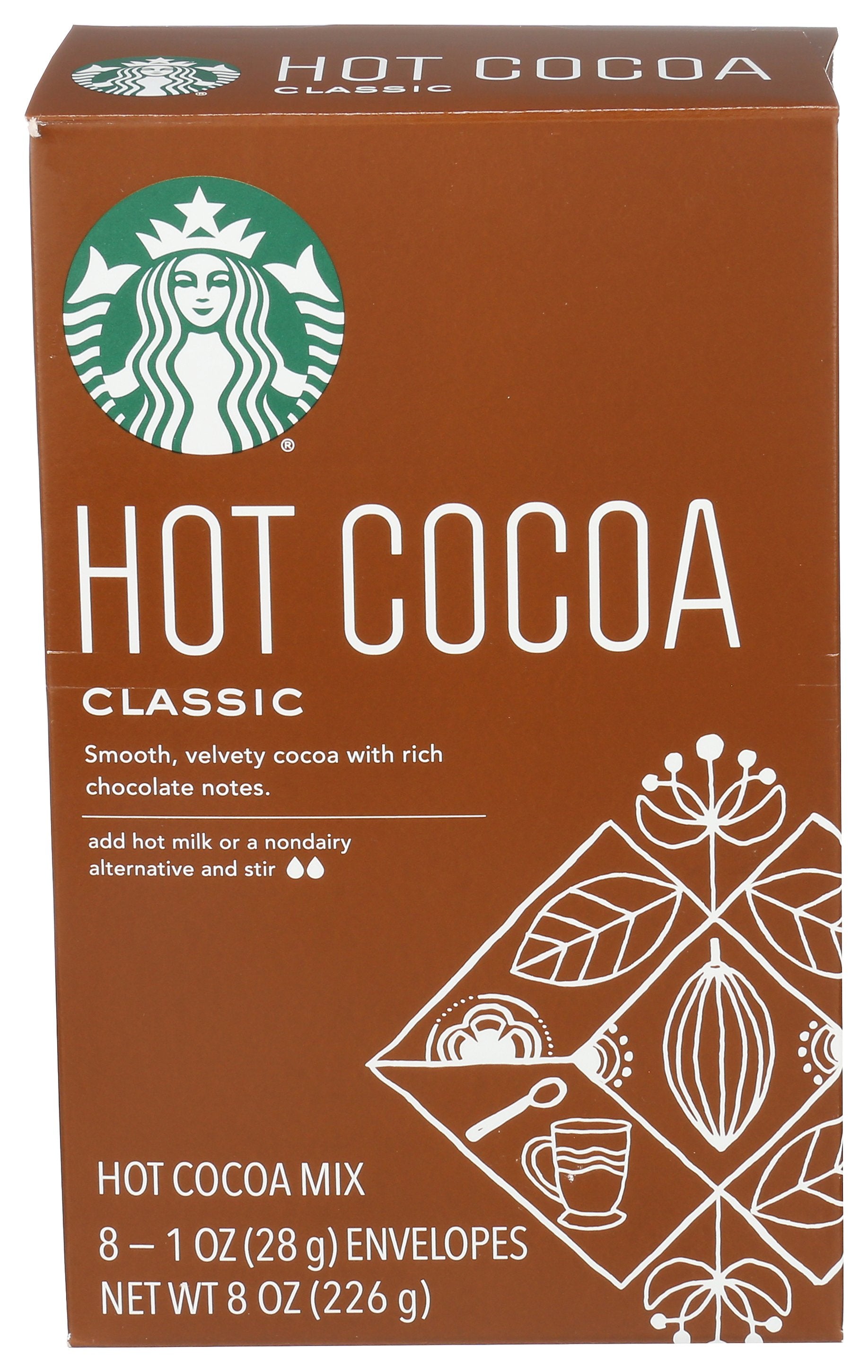STARBUCKS COCOA HOT CLASSIC BOX 8PC - Case of 6