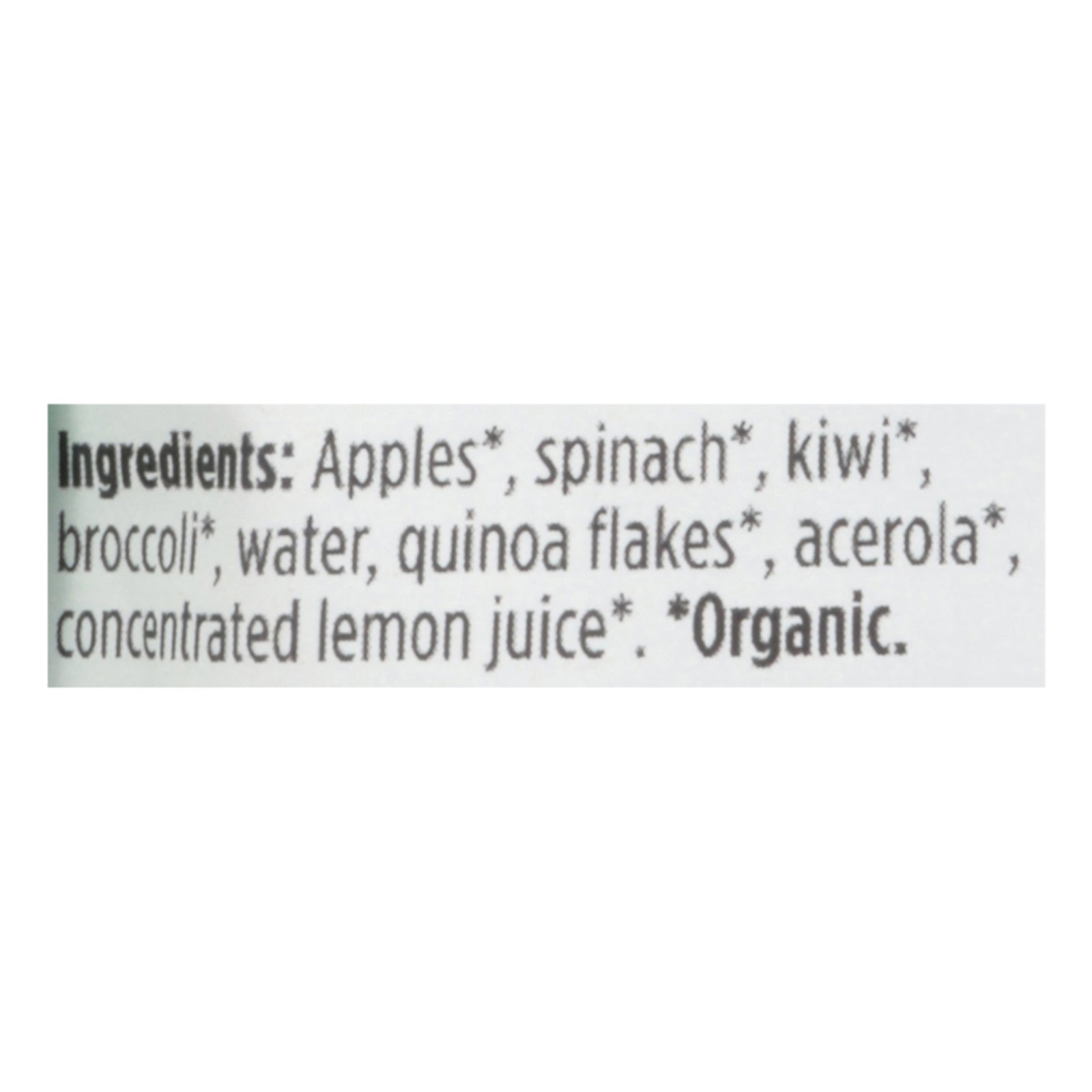 Love Child Organics - Puree Og2 Apl Spin Kiwi B - CS of 12-4 OZ