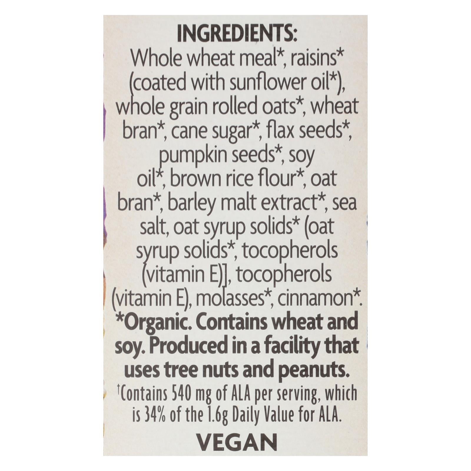 Nature's Path Organic Flax Plus Cereal -Pumpkin Raisin Crunch - 12.35 oz