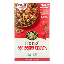 Load image into Gallery viewer, Nature&#39;s Path Organic Flax Plus Cereal - Red Berry Crunch - Case Of 12 - 10.6 Oz.