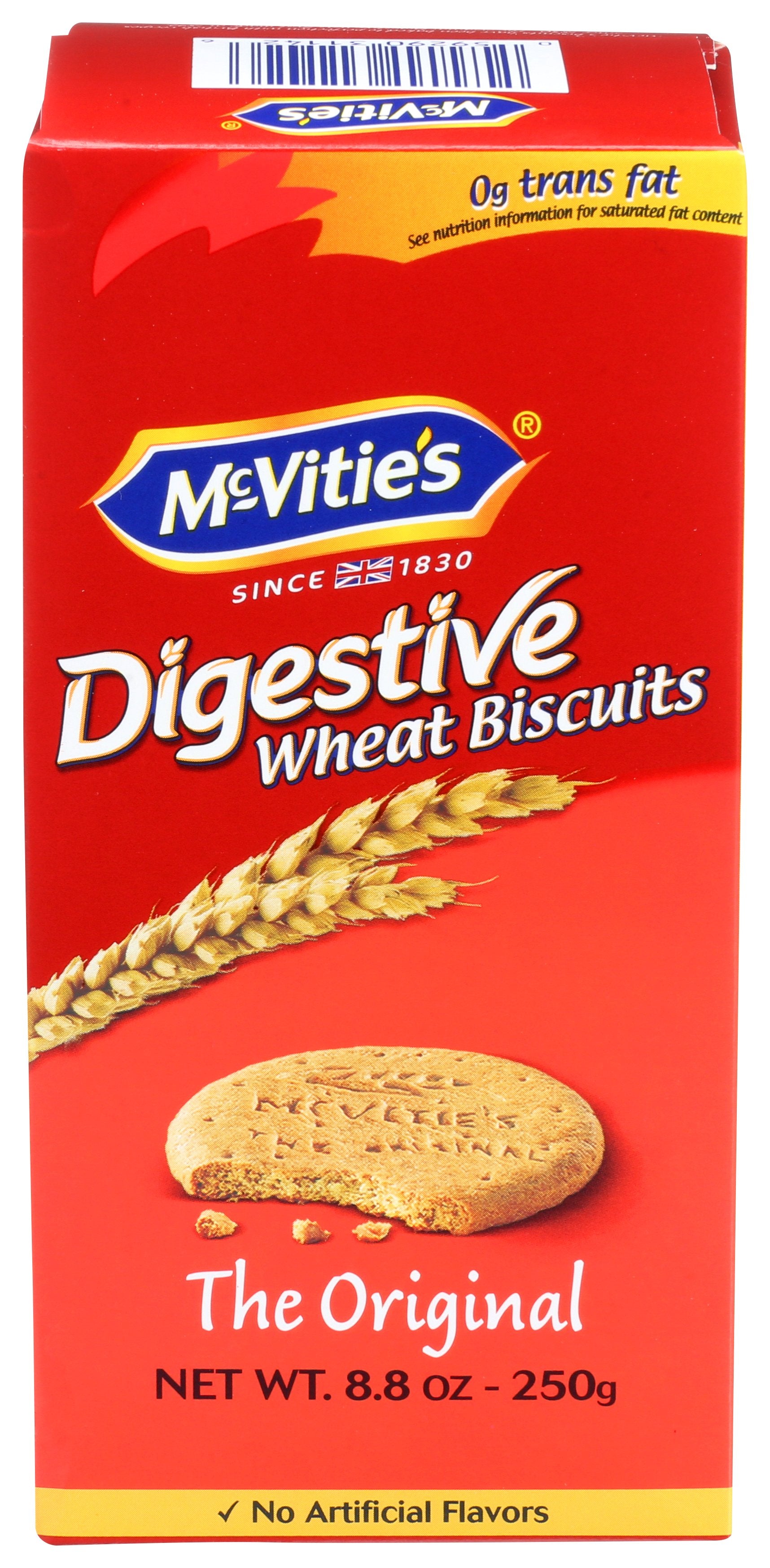 MCVITIES CRACKER DIGESTIVE - Case of 12 [DIGESTIVE WHEAT BISCUIT - 8.8 OZ]