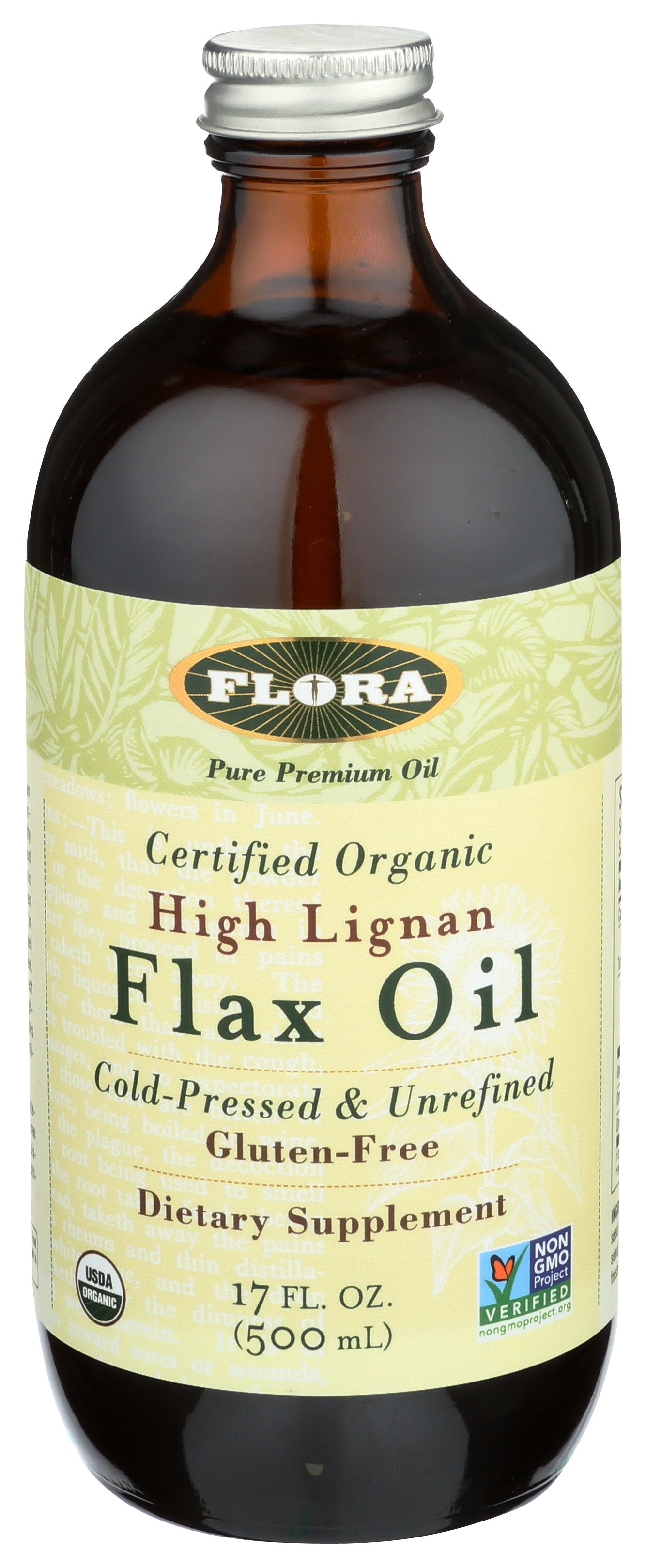 FLORA HEALTH FLAX OIL HI LIGNAN ORGANI