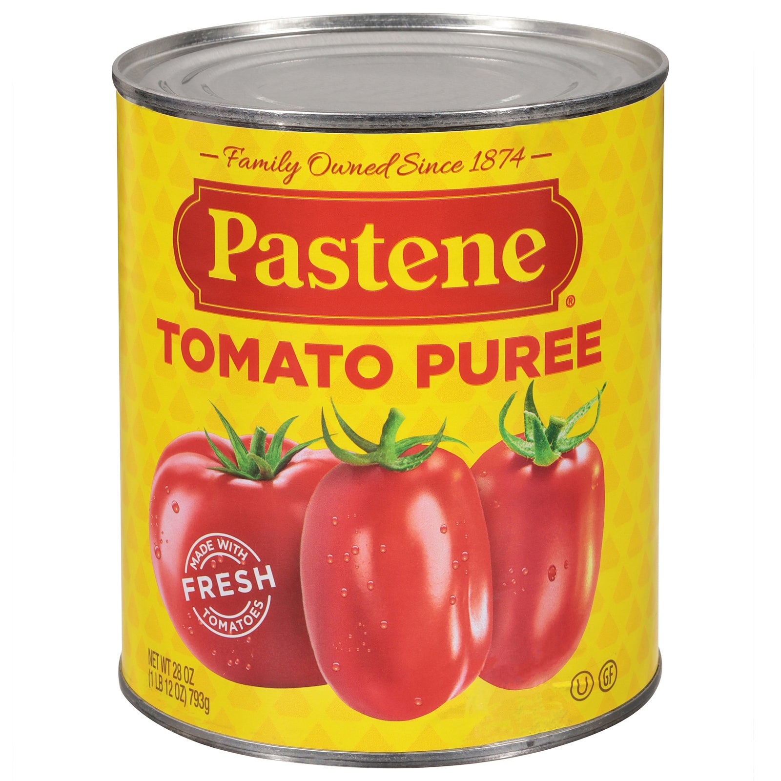 Pastene - Tomato Puree - Case of 12 - 28 OZ