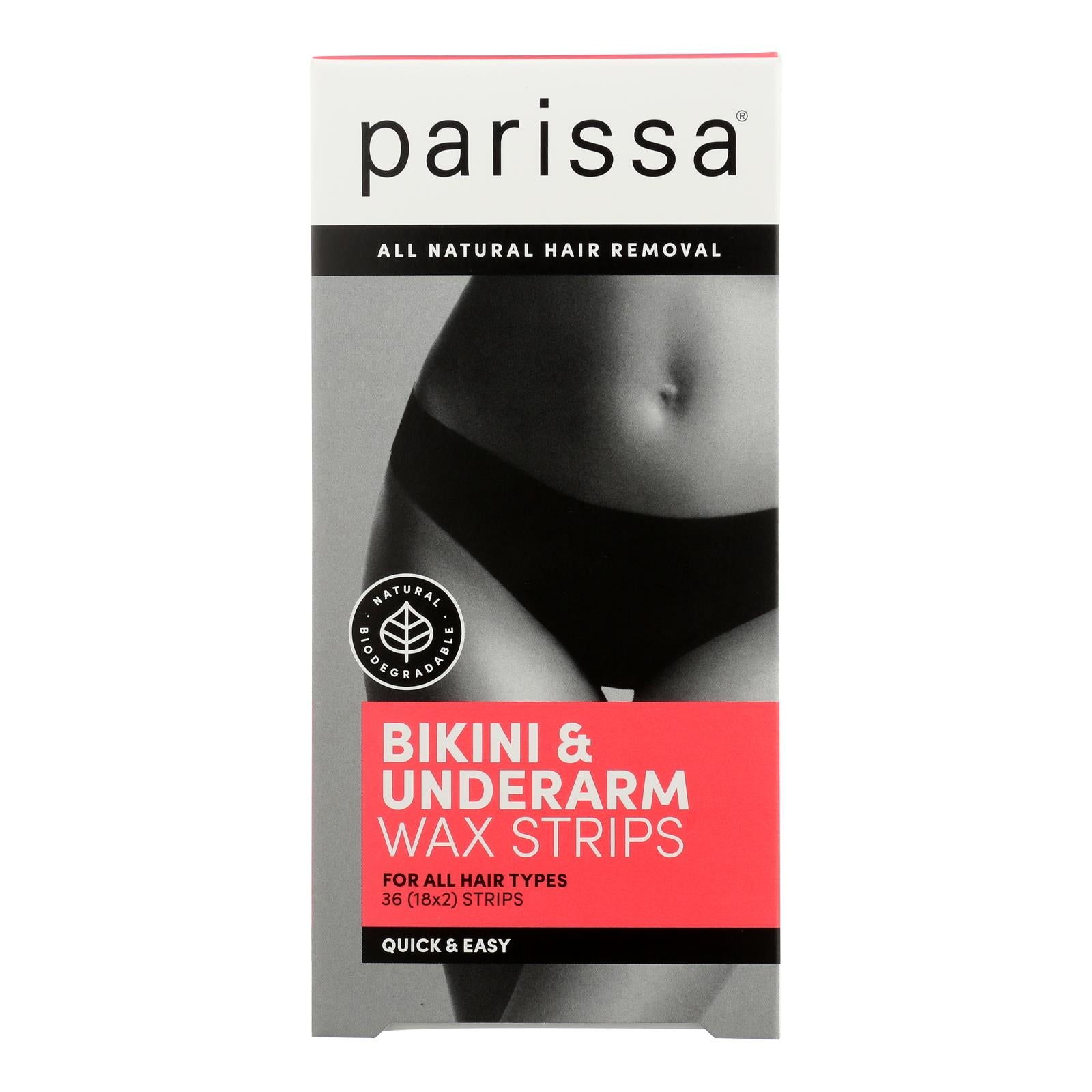 Parissa - Wax Strps Bikni/underarm - 1 Each 1-36 CT