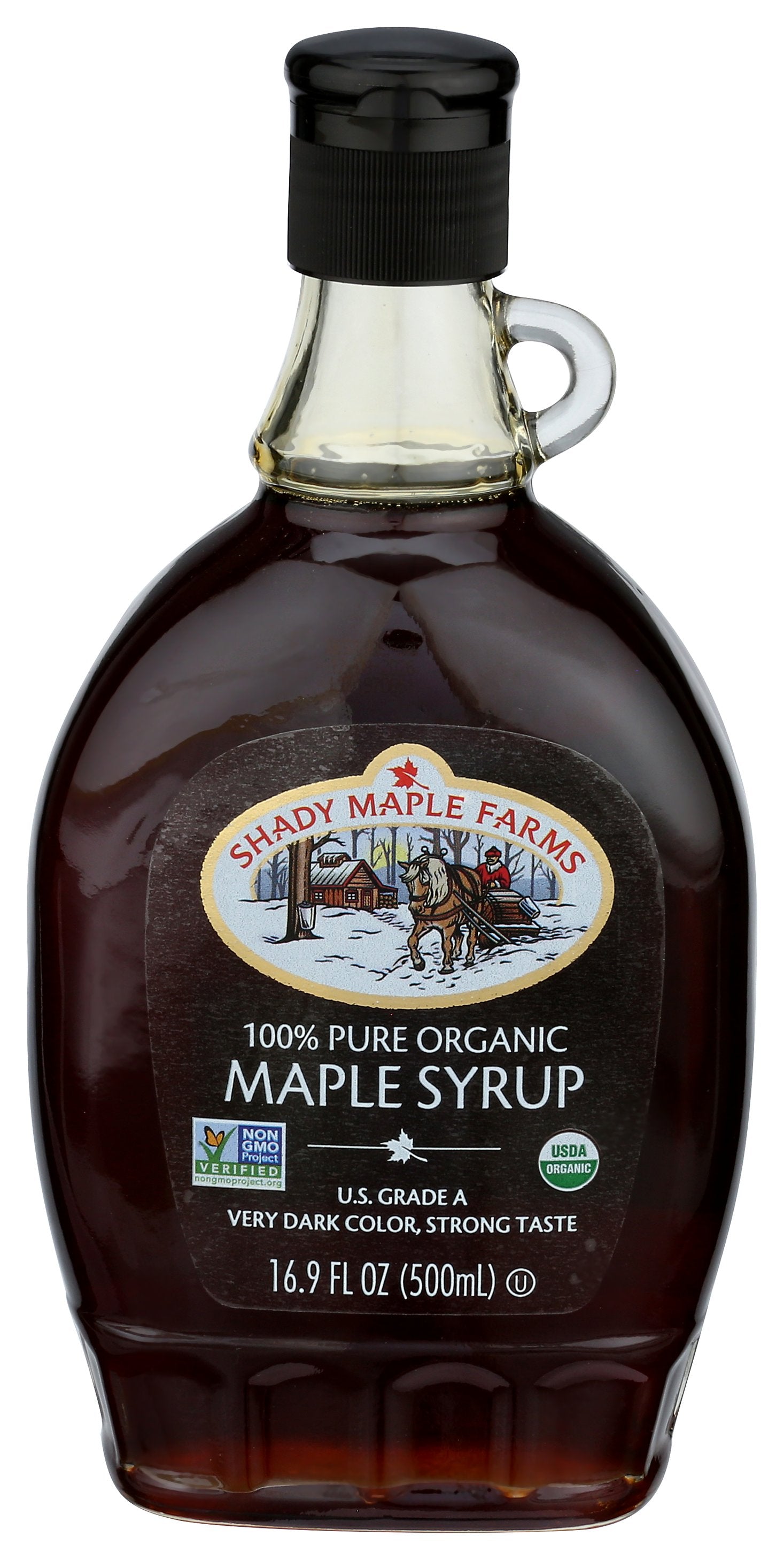 SHADY MAPLE FARM SYRUP MAPLE DARK ORG - Case of 12