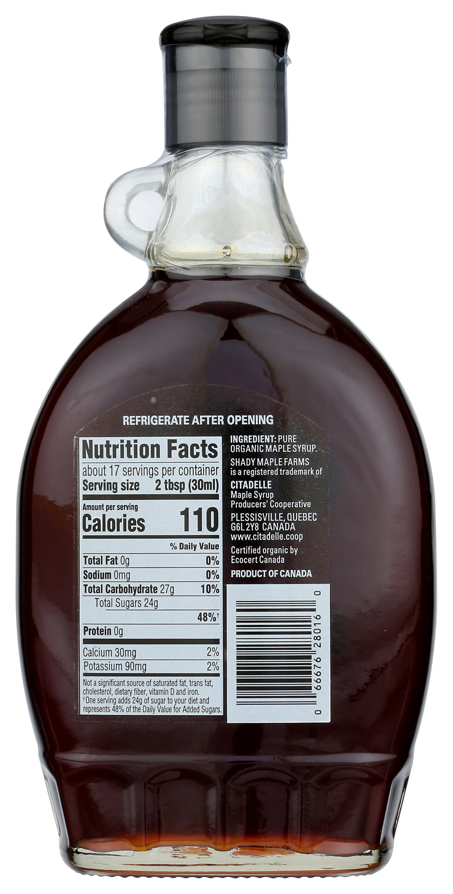SHADY MAPLE FARM SYRUP MAPLE DARK ORG - Case of 12