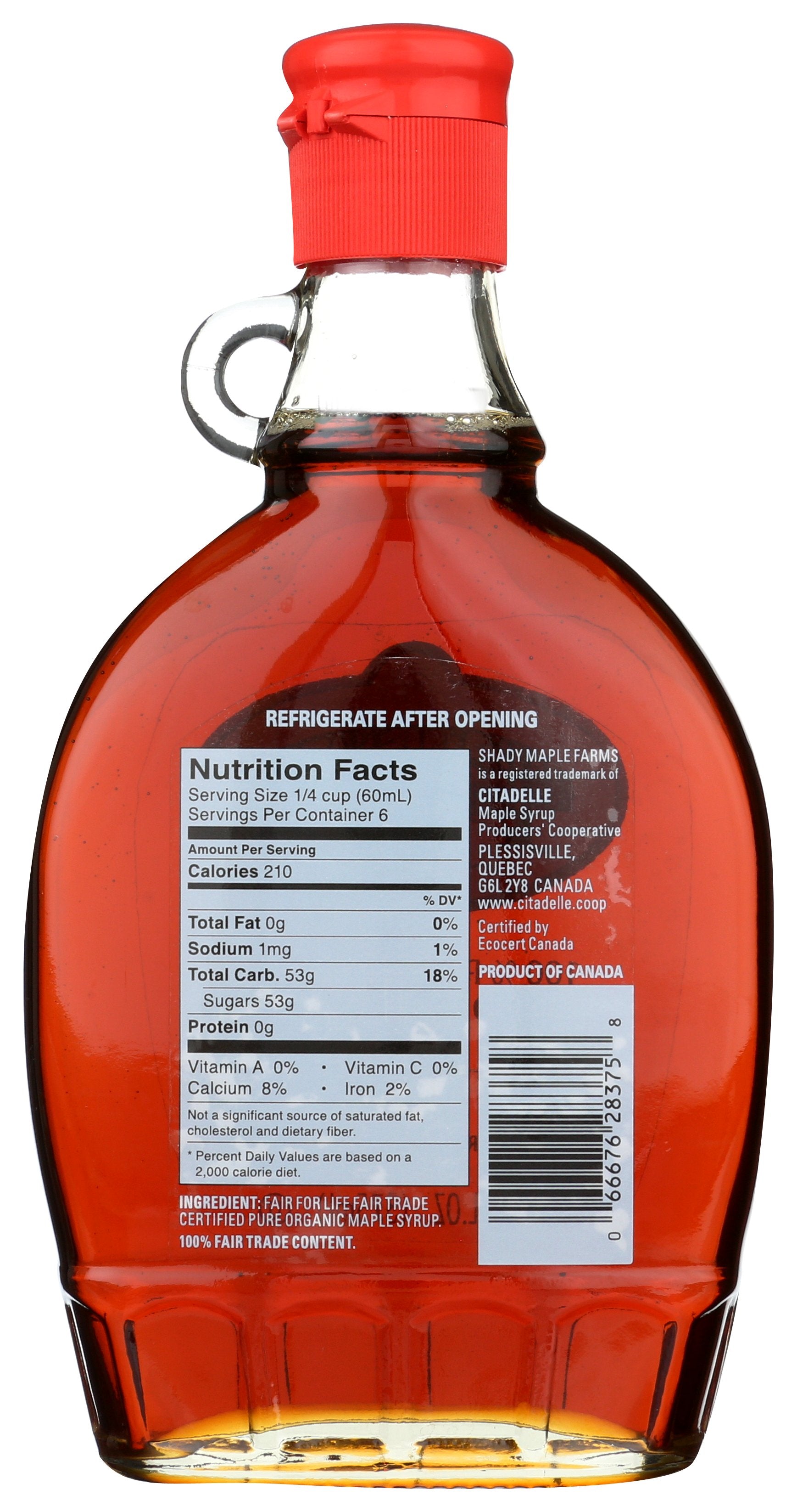 SHADY MAPLE FARM SYRUP MAPLE DK ROBUST ORG - Case of 12