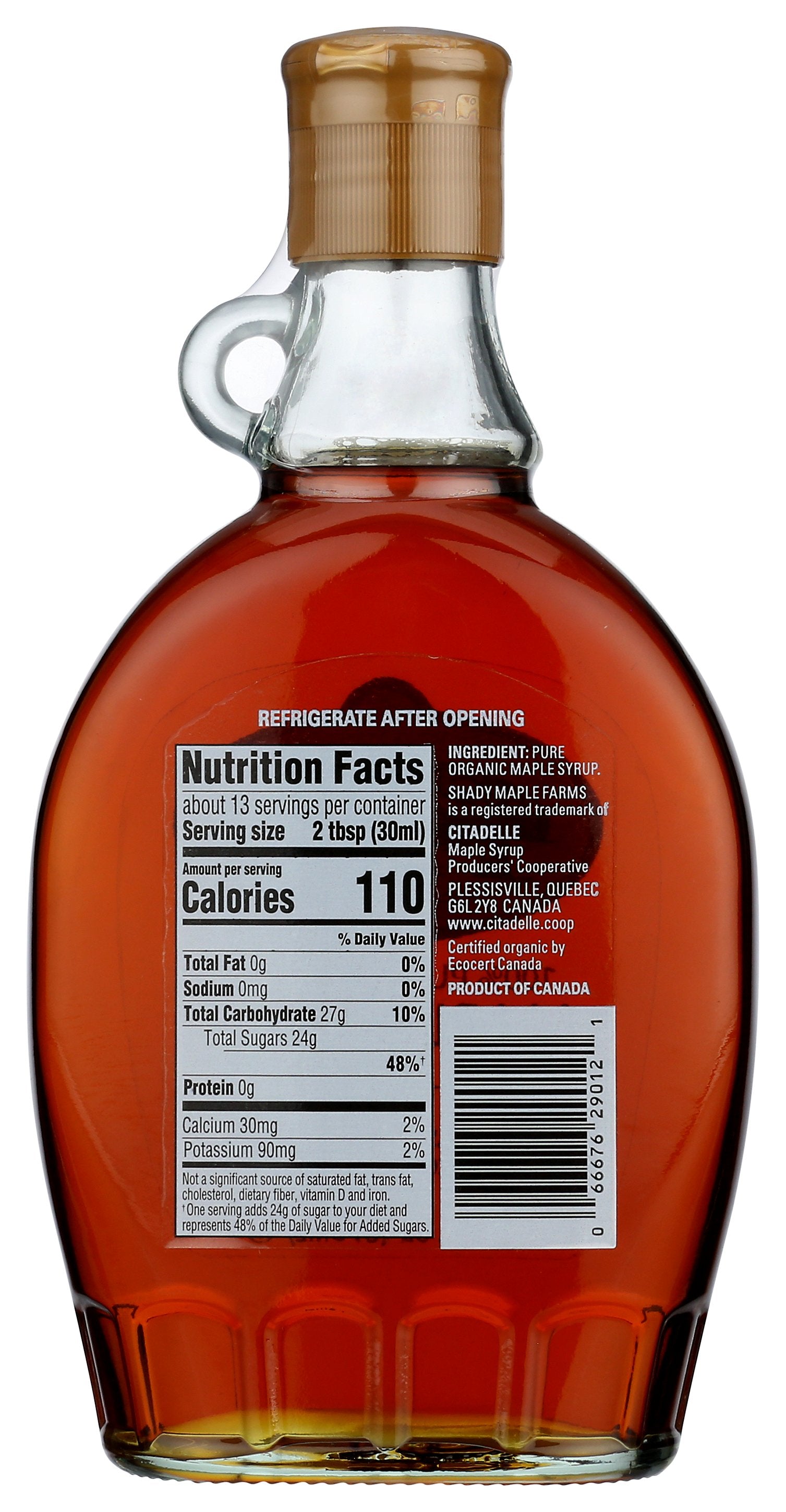 SHADY MAPLE FARM SYRUP AMBR RICH TASTE ORG [12.7 OZ LEONE ORGANIC MAPLE SYRUP US GRADE A AMBER RICH TASTE SMF - 12.7 OZ]