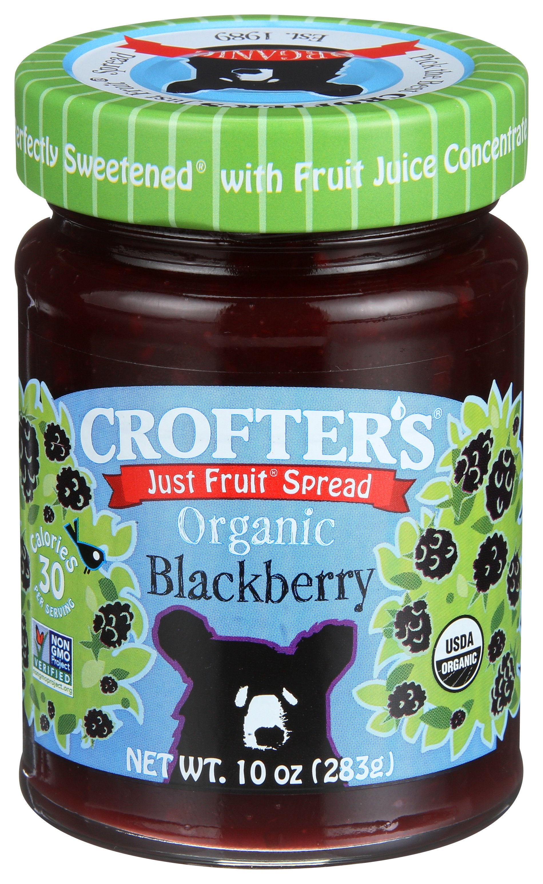 CROFTERS FRUIT SPRD BLCKBRY ORG - Case of 6