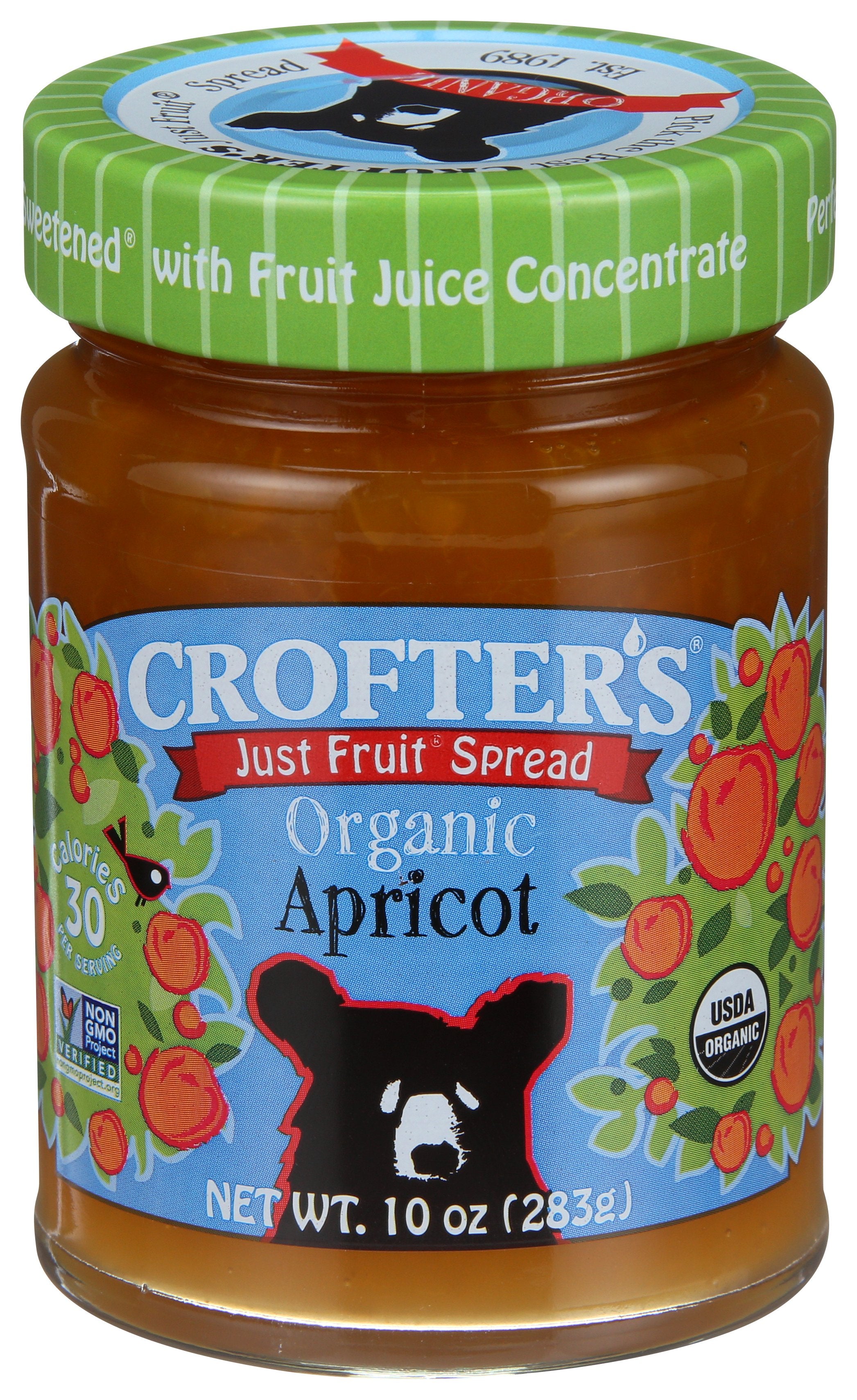 CROFTERS FRUIT SPRD APRICOT ORG - Case of 6