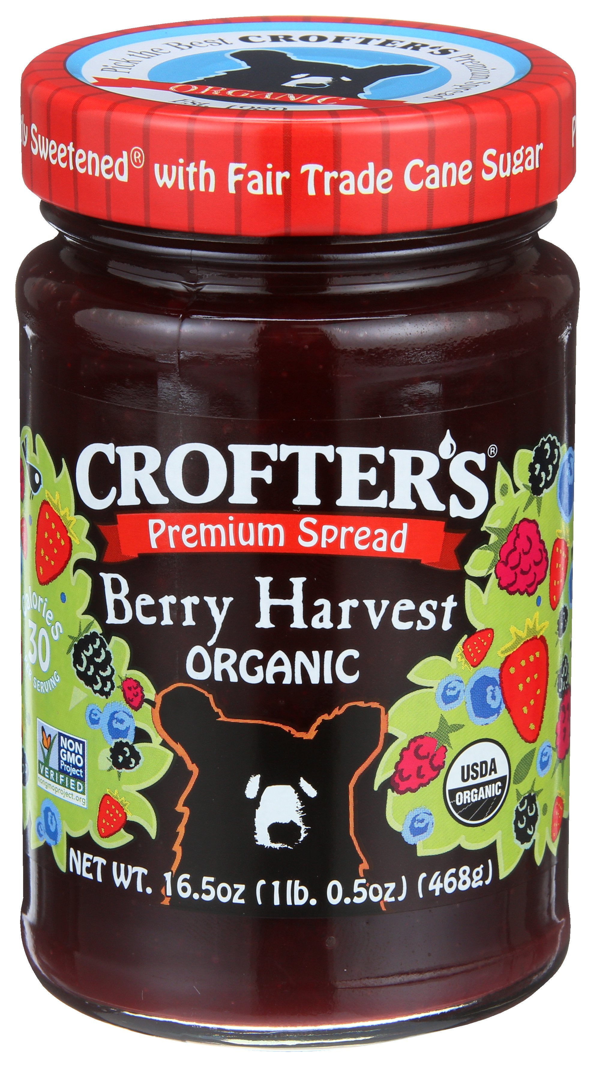 CROFTERS SPRD FRT BERRY HARVEST - Case of 6