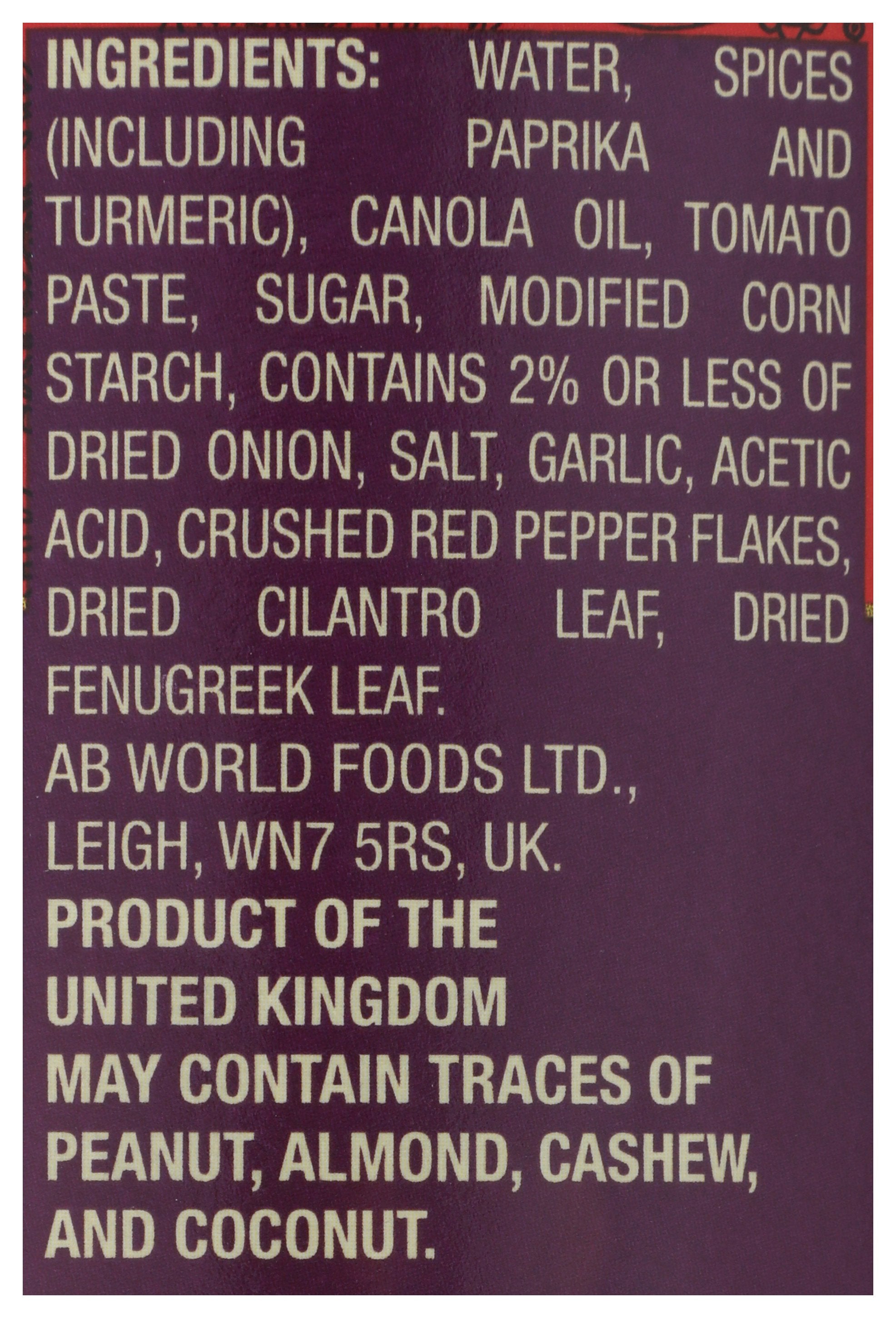 PATAKS SAUCE VINDALOO SPICY - Case of 6