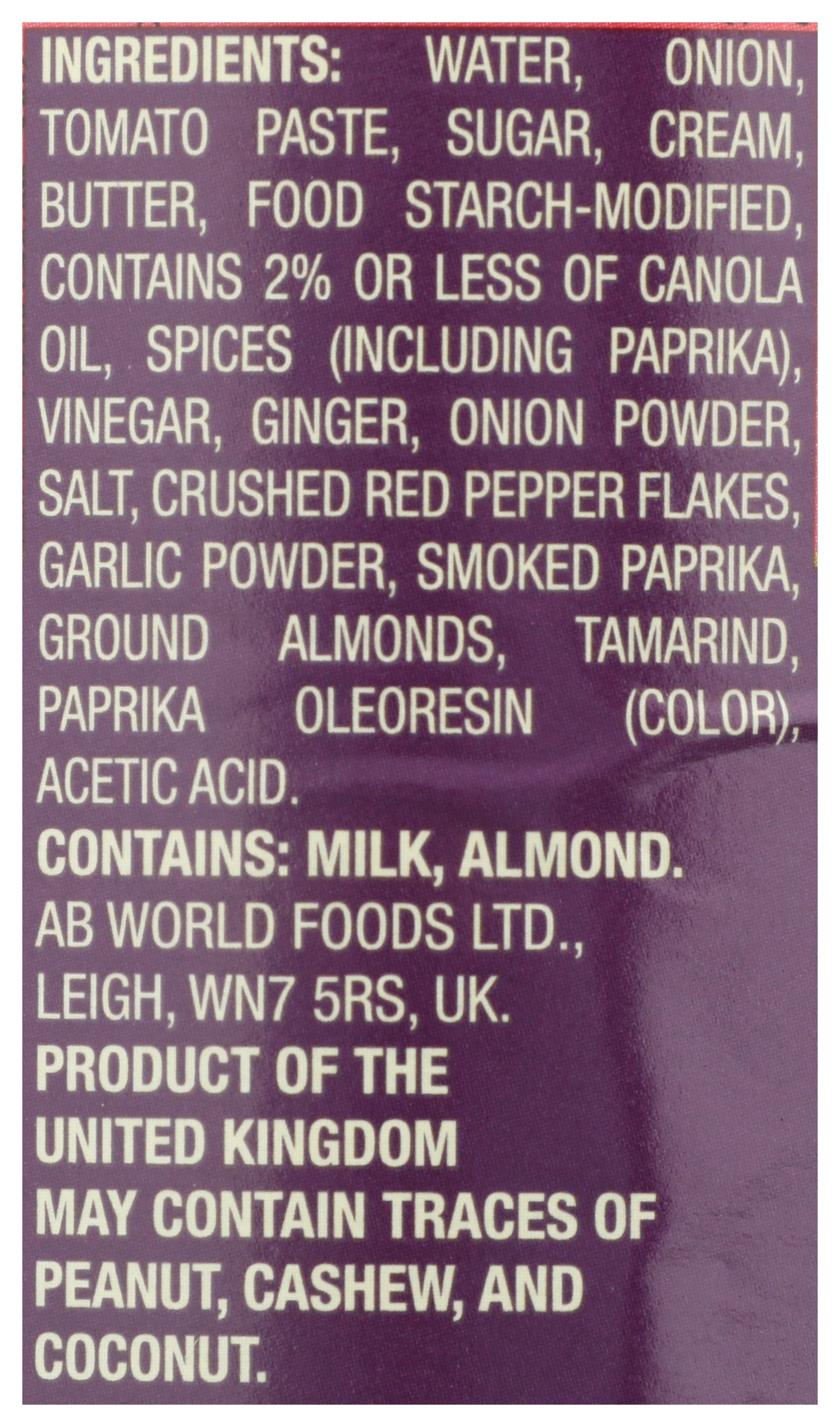 PATAKS SAUCE SPICY BTTR CHICKEN - Case of 6