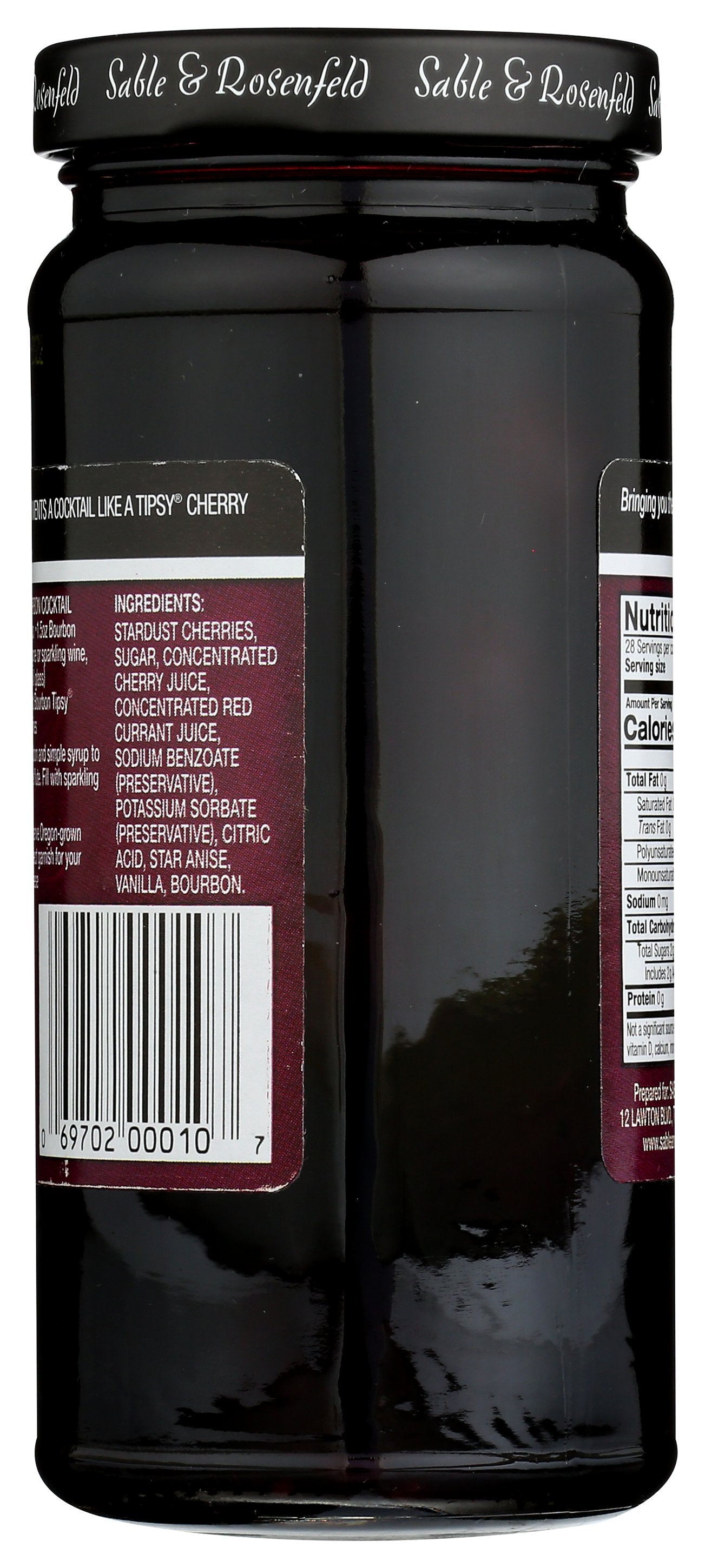 SABLE & ROSENFELD CHERRIES CCKTL DRK RSRV - Case of 6